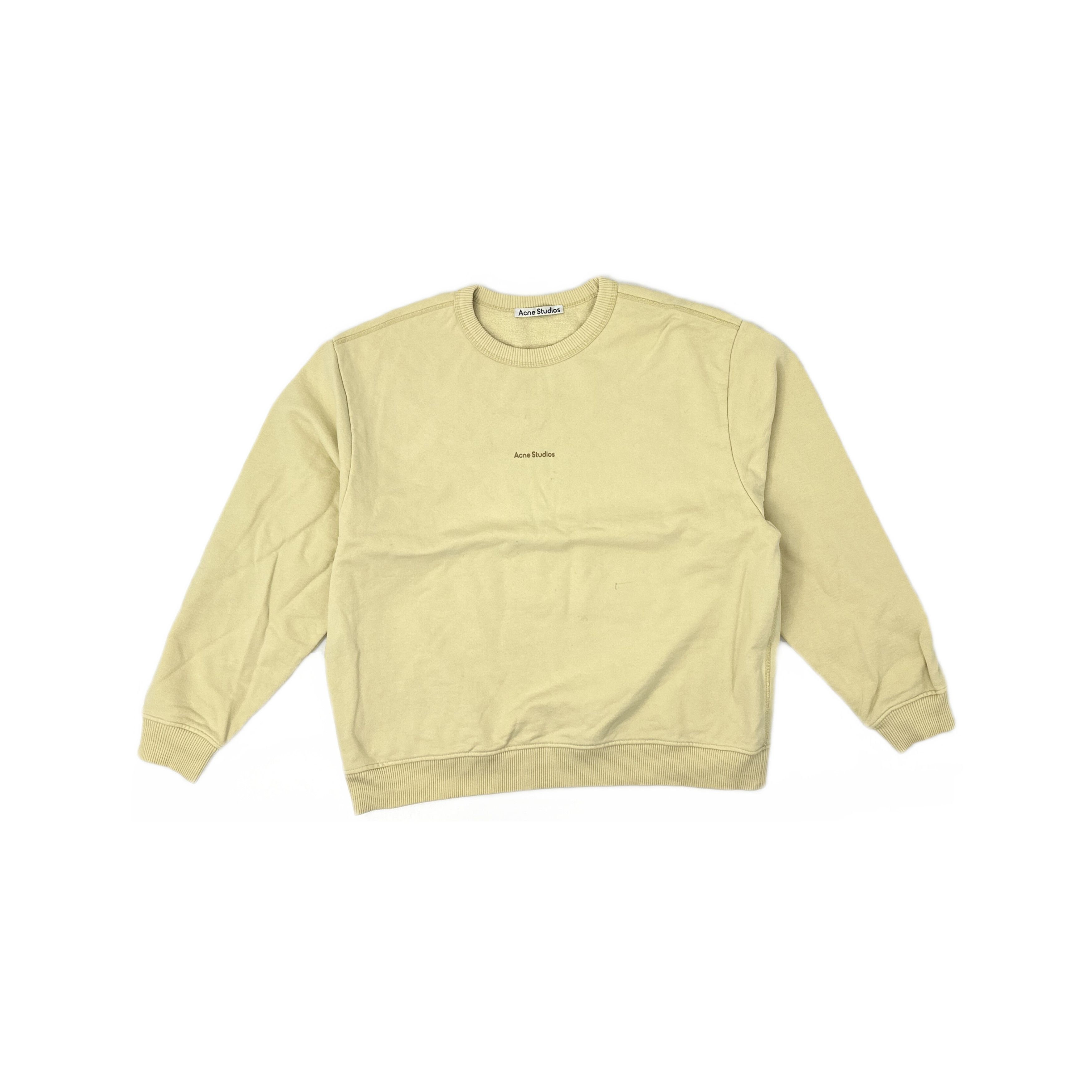 Acne Studios Acne Studios Logo Sweatshirt Size M Size M / US 6-8 / IT 42-44 - 1 Thumbnail
