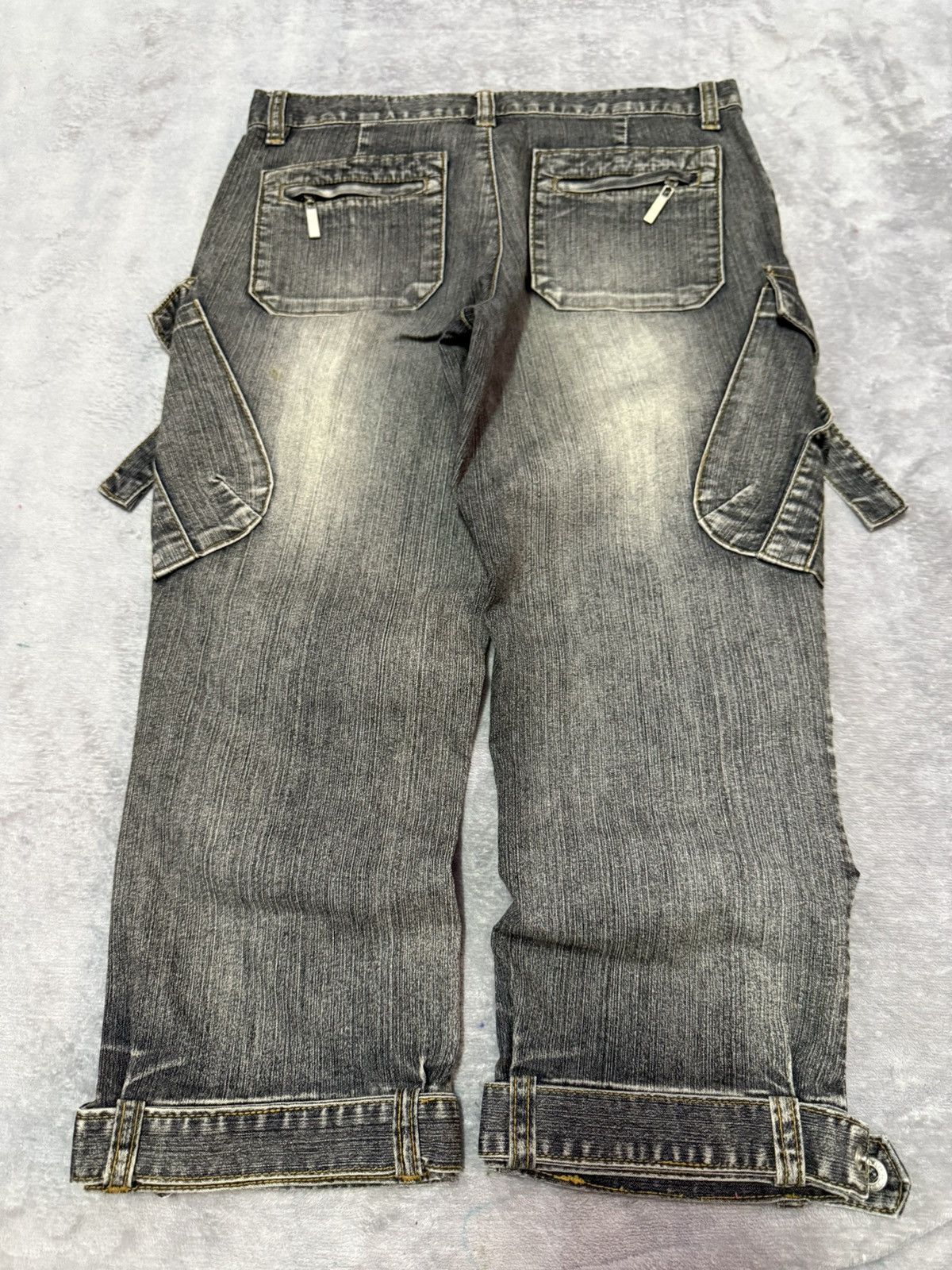 Hysteric Glamour × Japanese Brand Blue Jam Japan Bondage Claw Mark Jeans Short Size 27" / US 4 / IT 40 - 2 Thumbnail