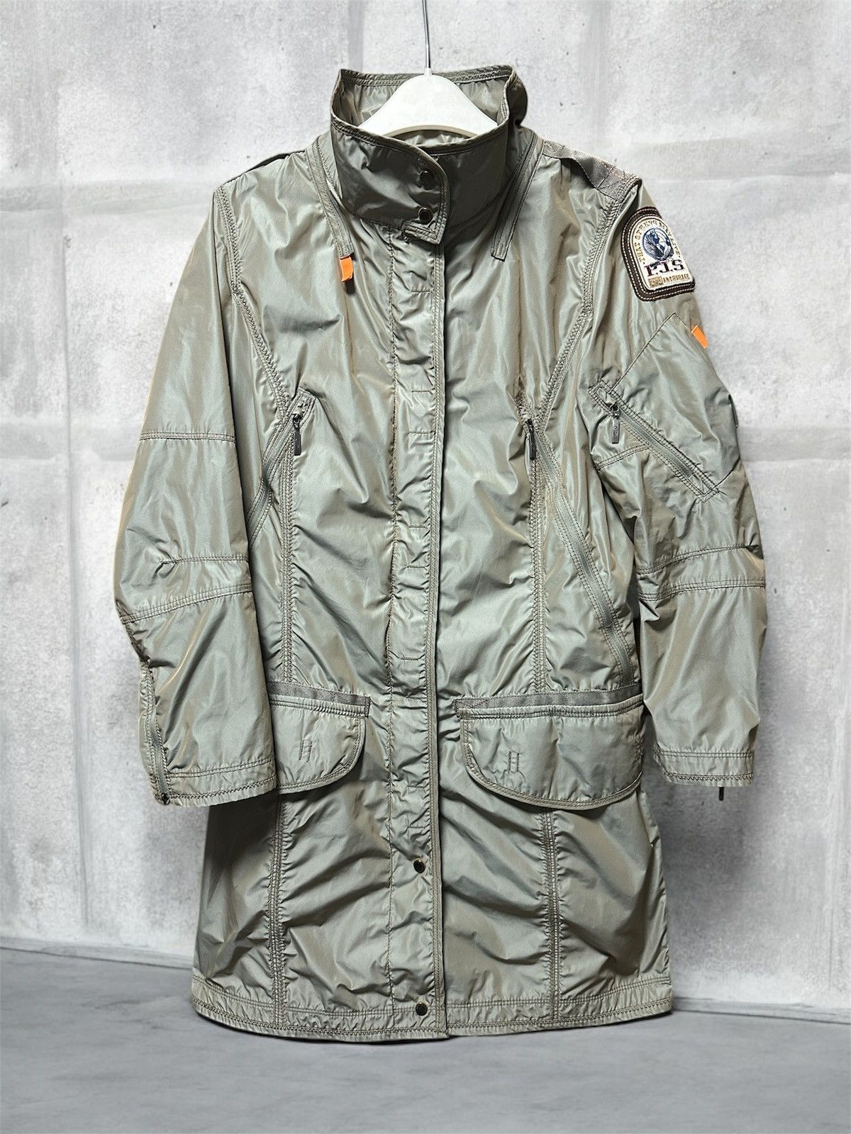 Parajumpers Parajumpers Windbreaker Nylon Long Women’s Jacket M Size Size M / US 6-8 / IT 42-44 - 1 Thumbnail