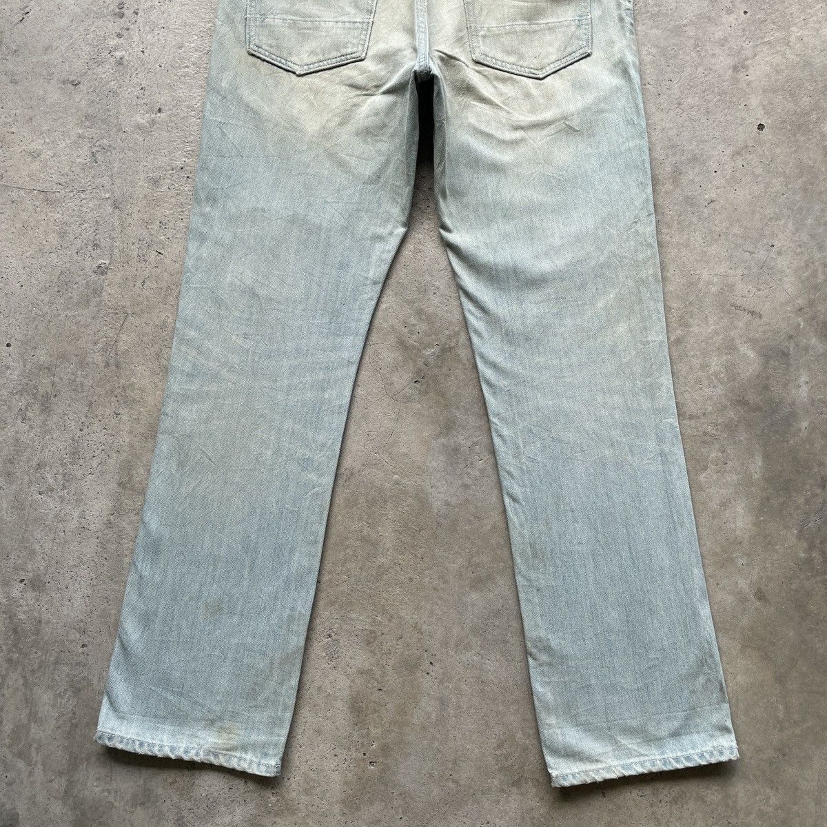 Gap Vintage The Gap Rusty Sick Jeans Faded Denim Pants W34x32 Size US 34 / EU 50 - 13 Thumbnail
