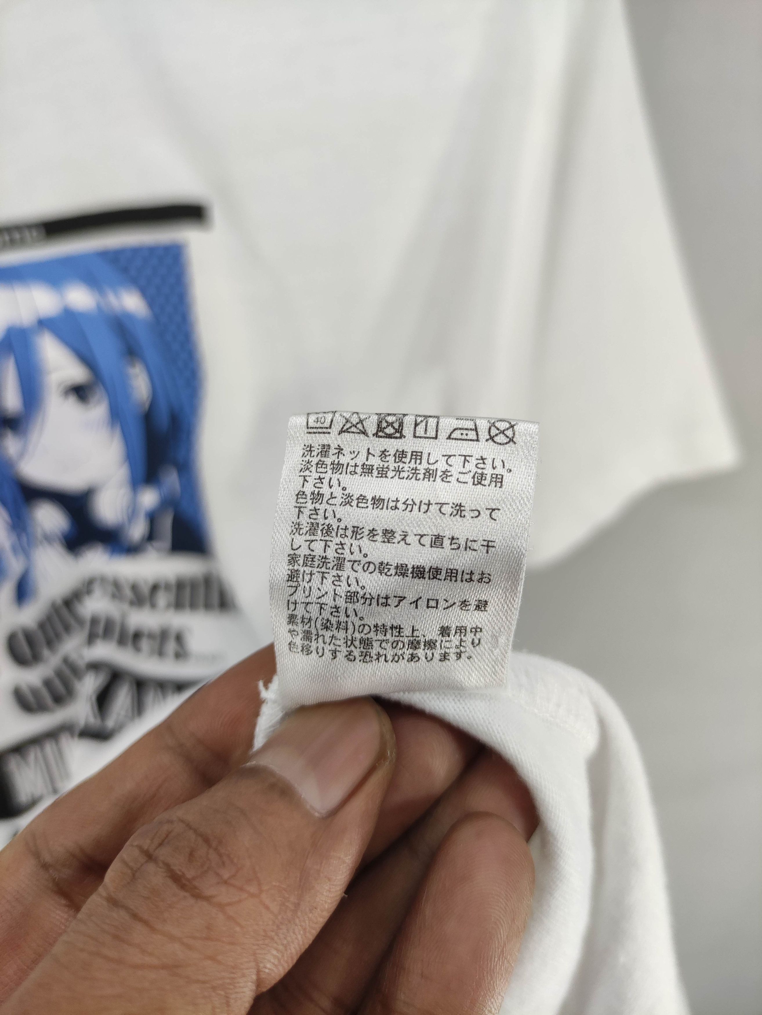 Anime Vintage Japanes Brand Anima Miku Nakano Tee Tshirt Size US M / EU 48-50 / 2 - 5 Thumbnail