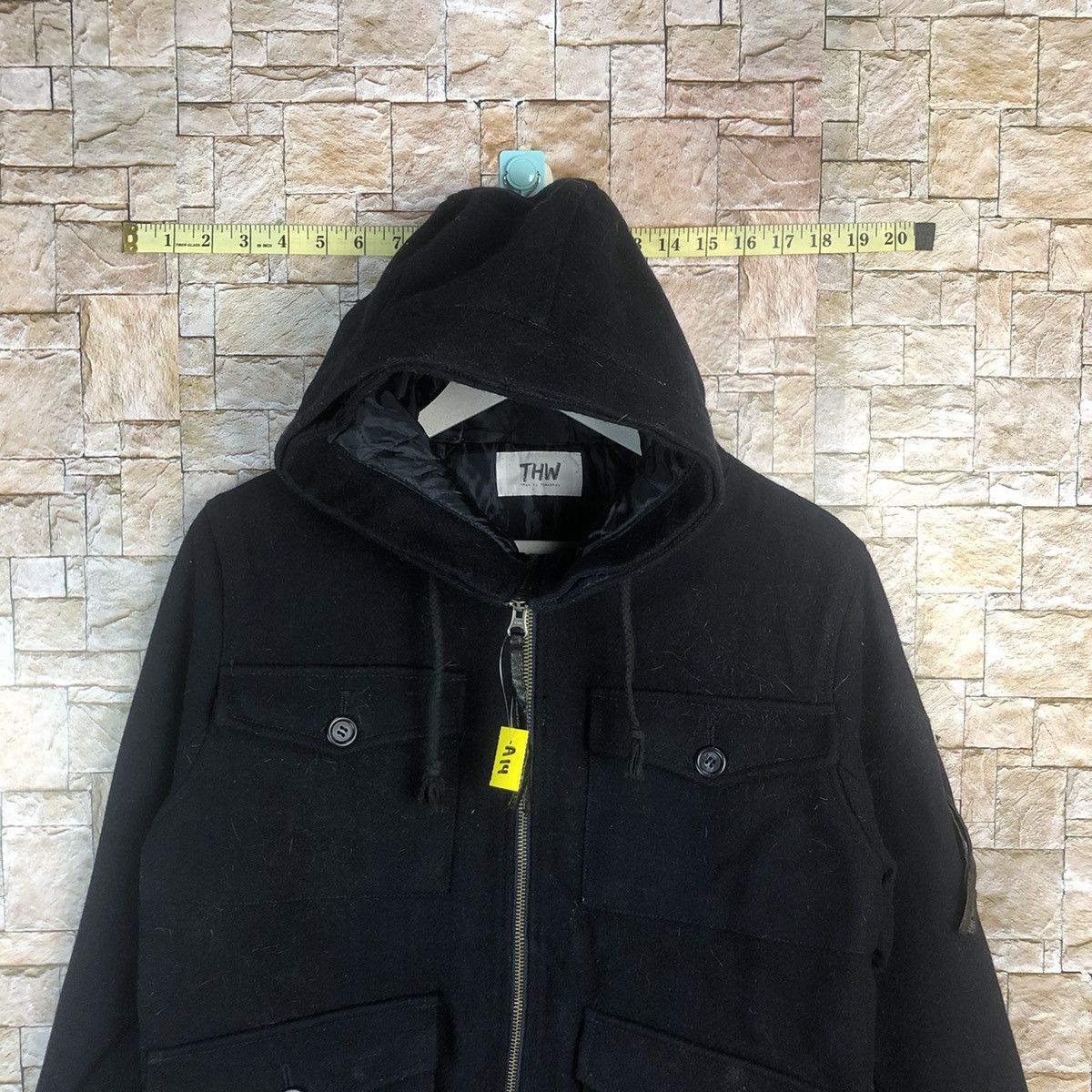 Japanese Brand THW Dark Blue Bombers Jacket #A14 Size US M / EU 48-50 / 2 - 2 Thumbnail