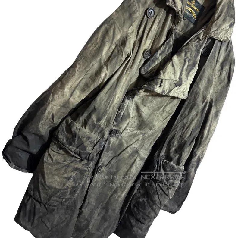 Vivienne Westwood Vivienne Westwood Distressed Teddy Dyeing Technique Overco Size XS / US 0-2 / IT 36-38 - 4 Thumbnail