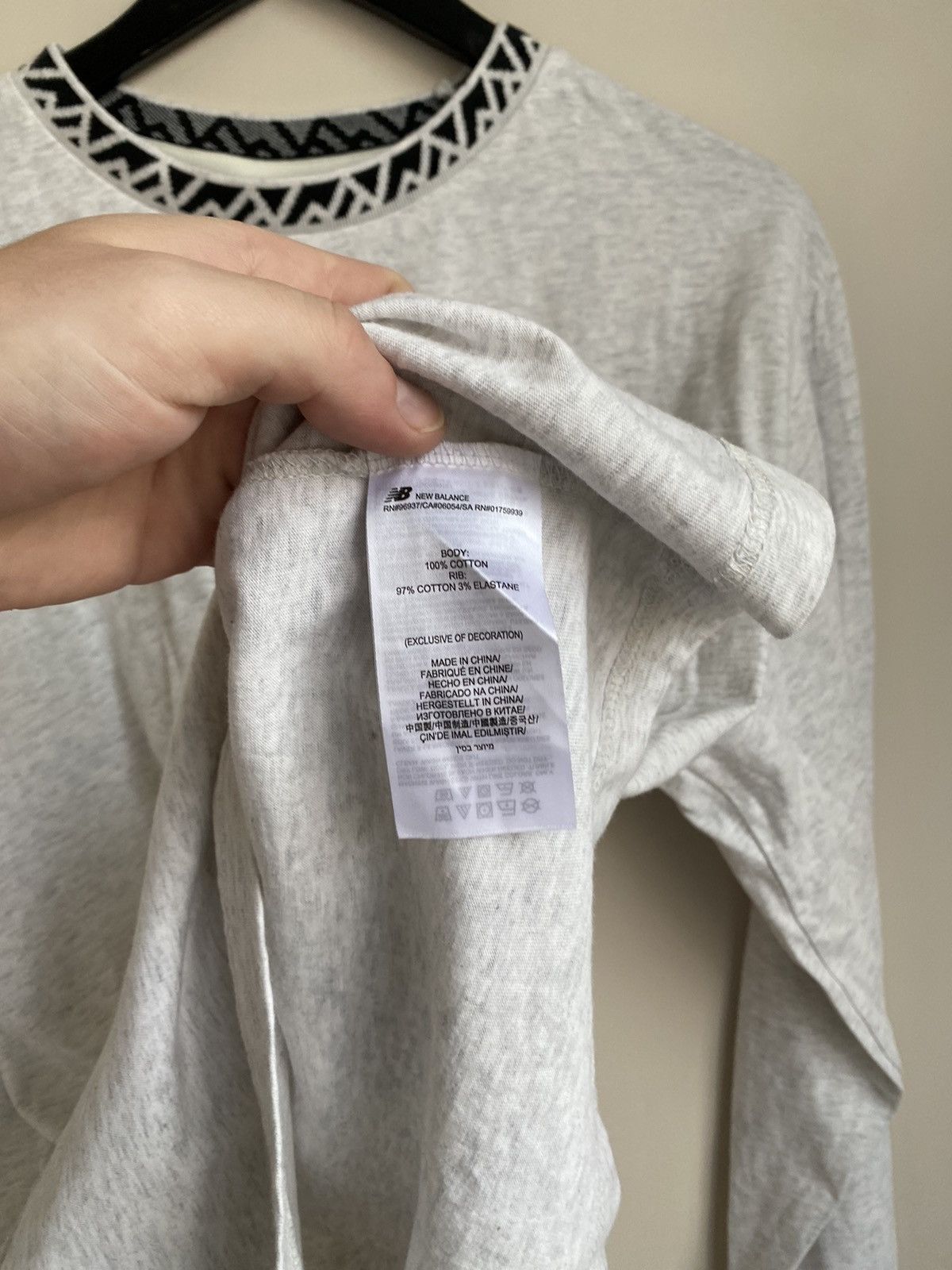 New Balance New Balance men's sweatshirt Size US M / EU 48-50 / 2 - 5 Thumbnail