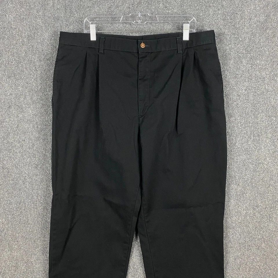 Farah Farah's Chino Pants 42x30 Men's Adults Zipper Fly Black Size US 42 / EU 58 - 2 Thumbnail