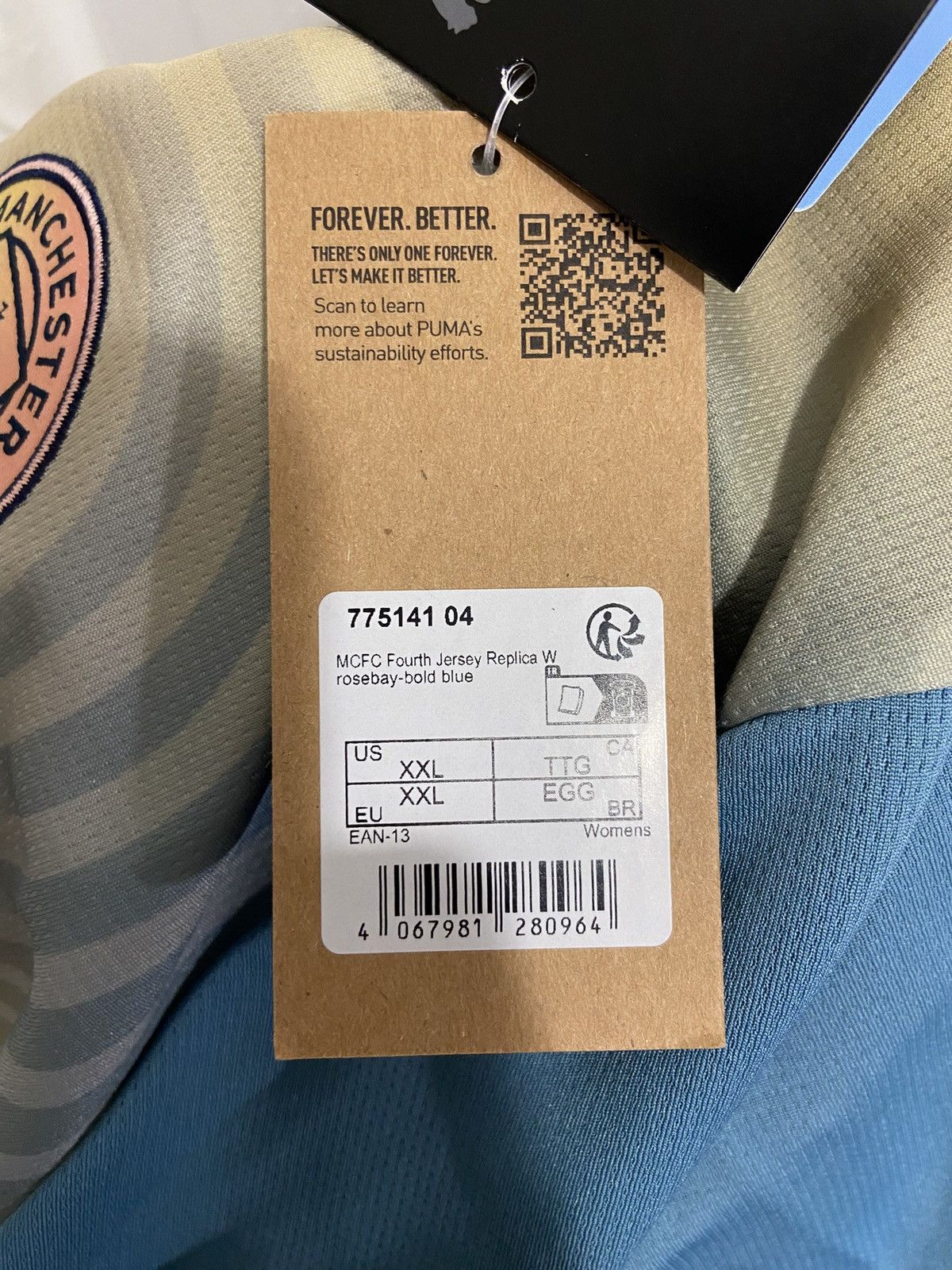Puma Manchester City x Noel Gallagher Oasis Definitely City Shirt Size XXL / US 16-18 / IT 52-54 - 12 Thumbnail