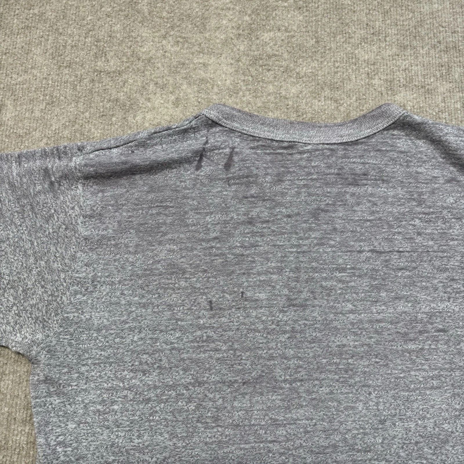 Champion US Army Gray Single Stitch Tee Vintage 1980s Size US M / EU 48-50 / 2 - 7 Thumbnail