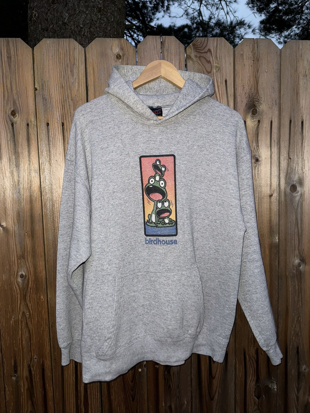 Tony Hawk Vintage 90s Birdhouse Willy Santos Frogs Hoodie Large Rare Size US L / EU 52-54 / 3 - 4 Thumbnail