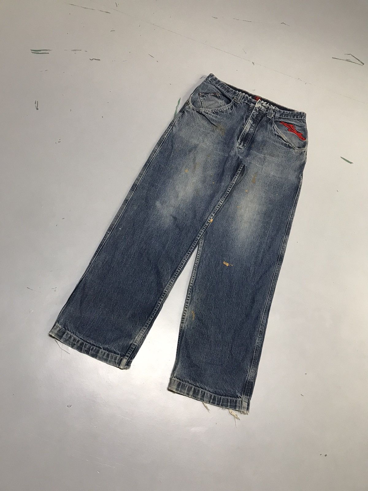 Karl Kani Vintage Karl Kani painted denim Size US 34 / EU 50 - 3 Thumbnail