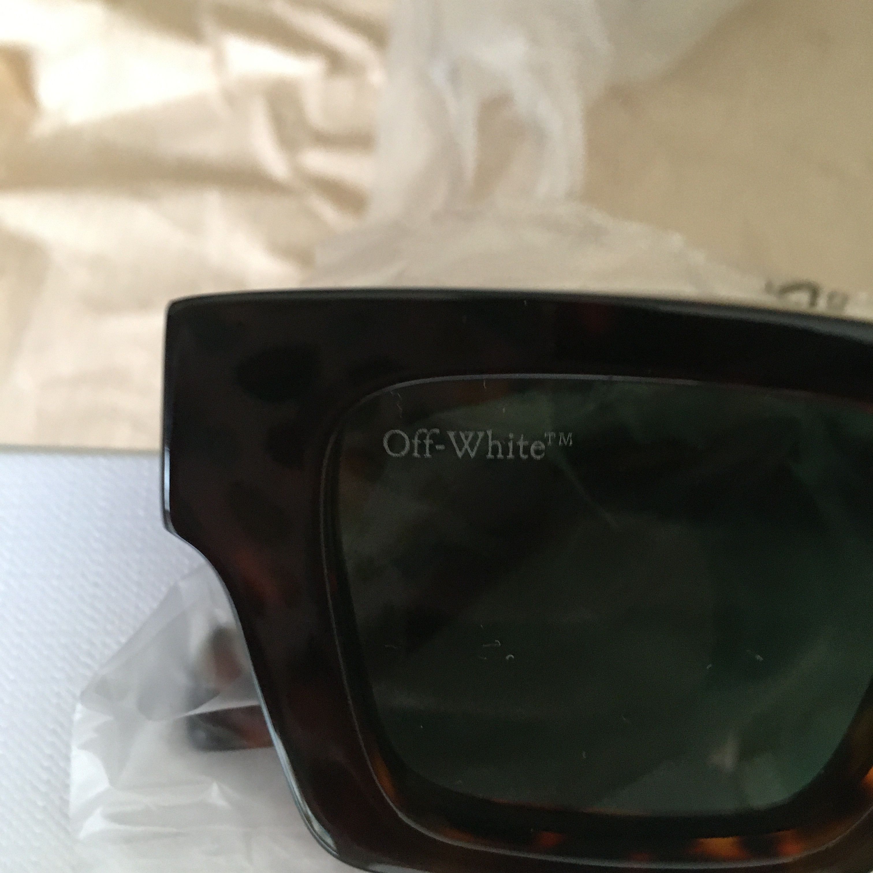 Off-White × Virgil Abloh OFF-WHITE Virgil Sunglasses TORTOISE Size ONE SIZE - 12 Thumbnail