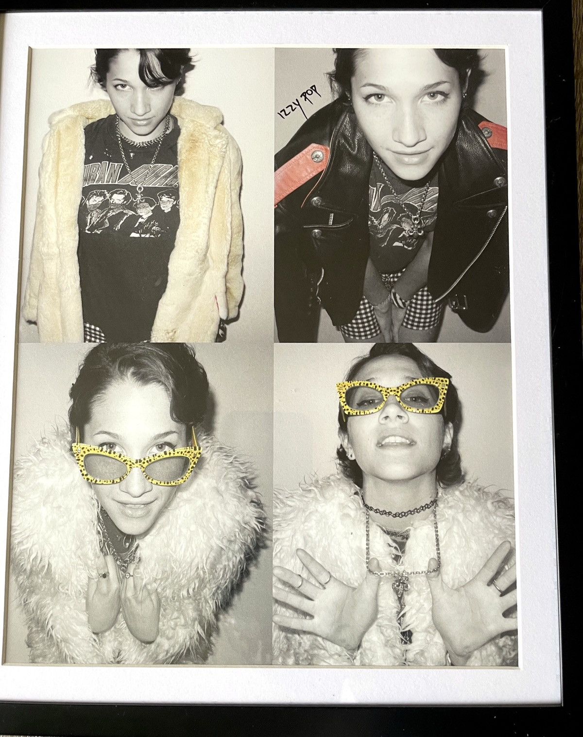 Chrome Hearts × Vintage Chrome Hearts close up faces 9x11 poster framed Size ONE SIZE - 2 Thumbnail