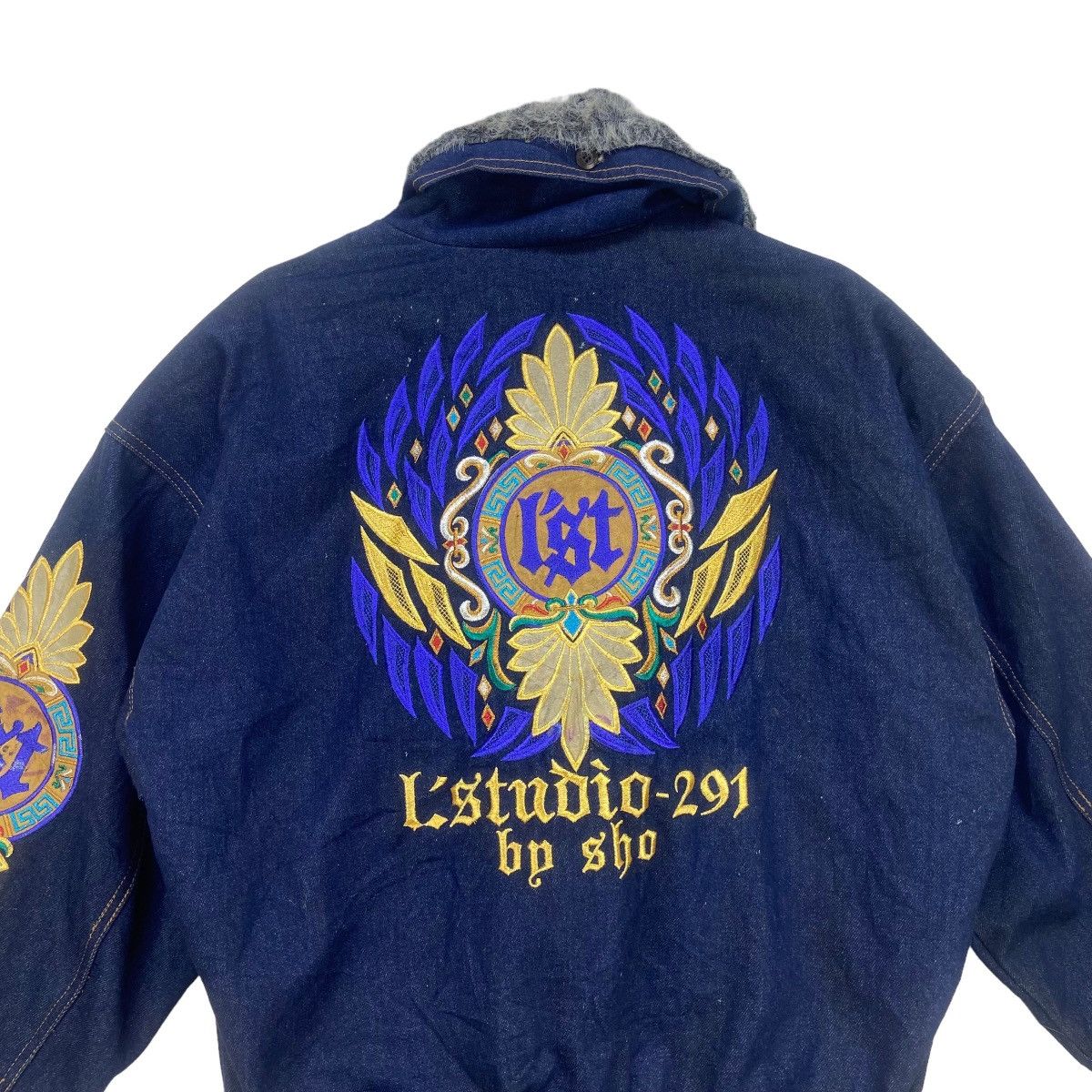 Japanese Brand L’ Studio - 291 by Sho Street Fashion Denim Jacket Size US L / EU 52-54 / 3 - 4 Thumbnail