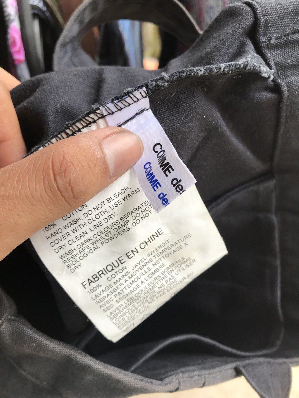 Canvas × Comme des Garcons COMME DES GARCONS CANVAS BAG Size ONE SIZE - 7 Thumbnail