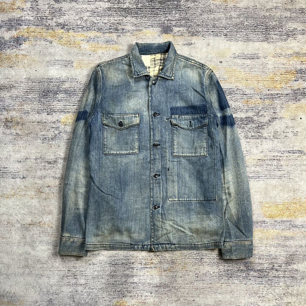 Japanese Brand × N.Hoolywood N.Hoolywood outer shirt denim jacket Size US S / EU 44-46 / 1 - 1 Thumbnail