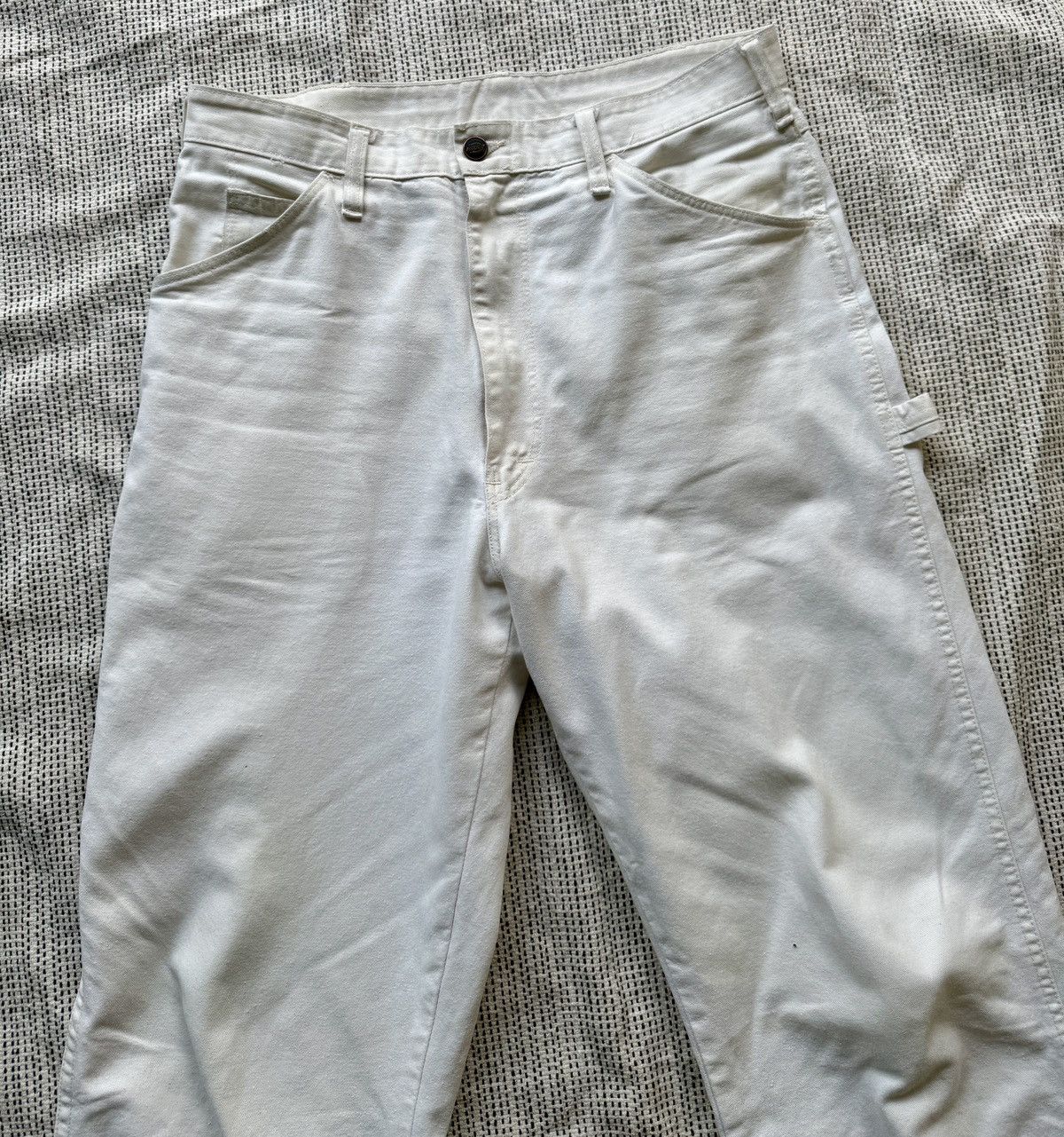 Dickies Vintage TALON zip carpenter PAINTER PANT Dickies Madein USA Size US 32 / EU 48 - 4 Thumbnail