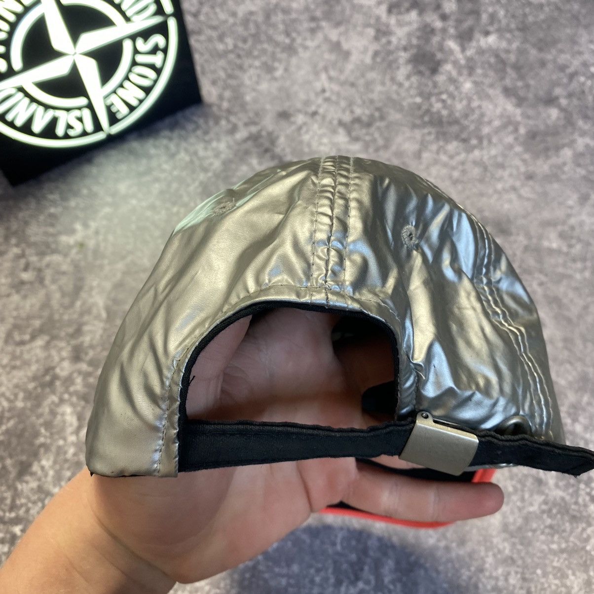 Mercedes-Benz × Vintage Vintage Mercedes Benz Nylon Big Logo racing cap Size ONE SIZE - 7 Thumbnail