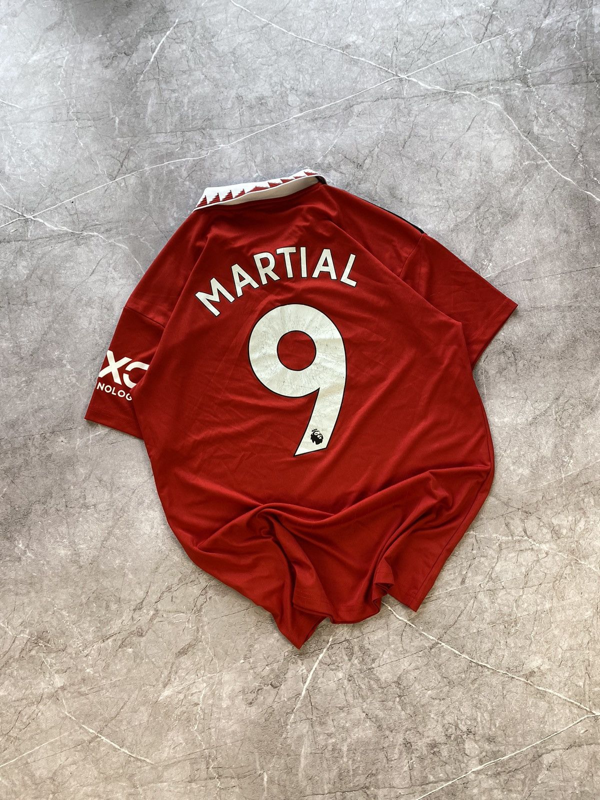 Adidas × Vintage Adidas Manchester United #11 Martial 2022 UEFA Soccer Jersey Size US M / EU 48-50 / 2 - 3 Thumbnail