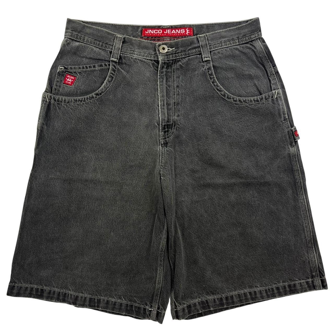 JNCO Vintage Jnco Red Crown Carpenter Denim Shorts Jorts Waist 36 Size US 36 / EU 52 - 2 Thumbnail