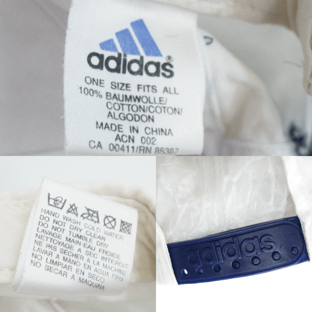 Adidas 90S Big Logo Cap Size ONE SIZE - 7 Thumbnail