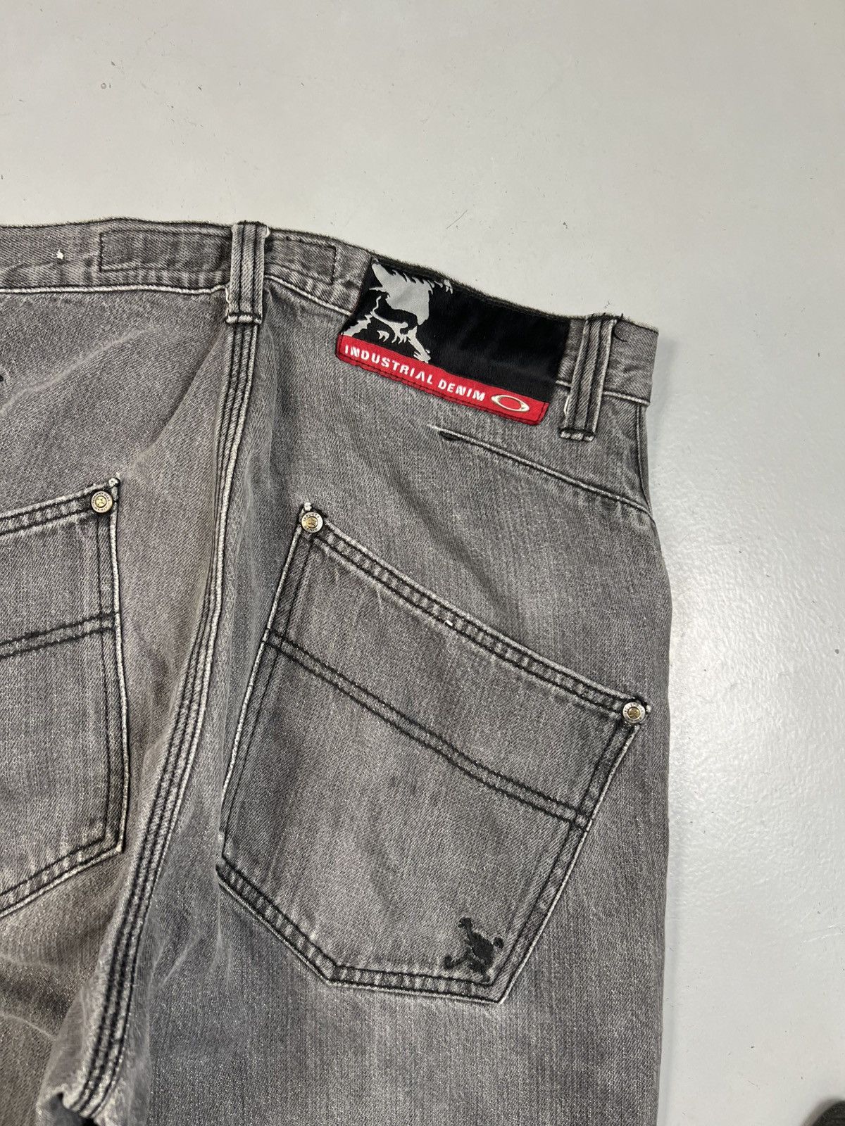 Oakley Super rare vintage oakley baggy fit denim Size US 33 - 5 Thumbnail