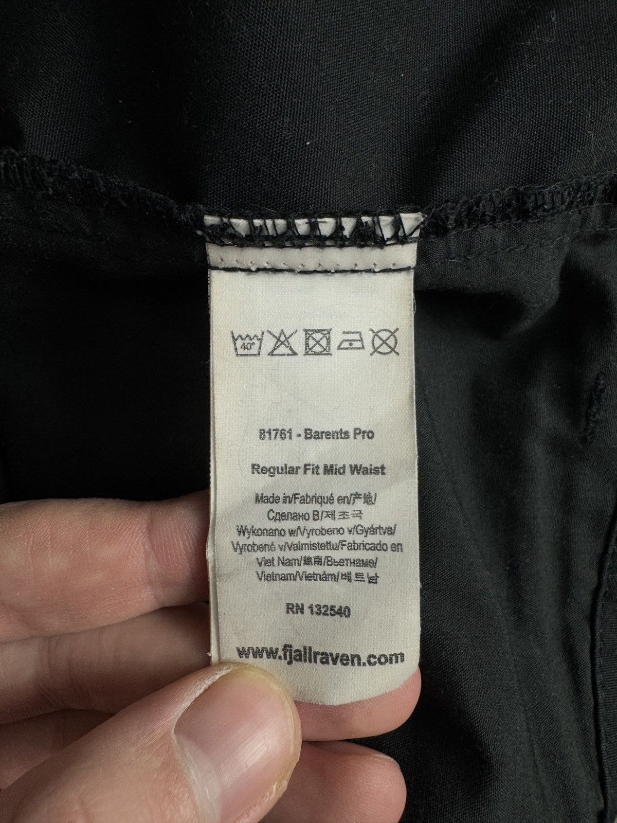 Fjallraven Fjallraven Barents Pro Cargo Pants Outdoor Trousers Trekking Size US 40 / EU 56 - 10 Thumbnail