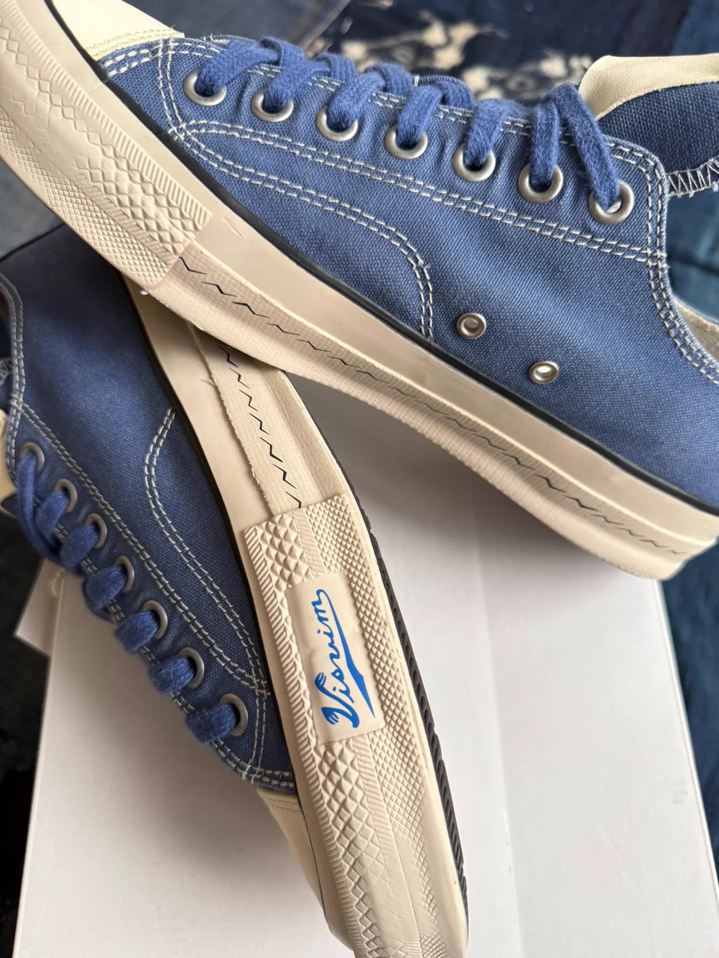 Visvim VISVIM 24SS SKAGWAY LO Low Top Sneaker Blue Size 9 Size US 9 / EU 42 - 7 Thumbnail