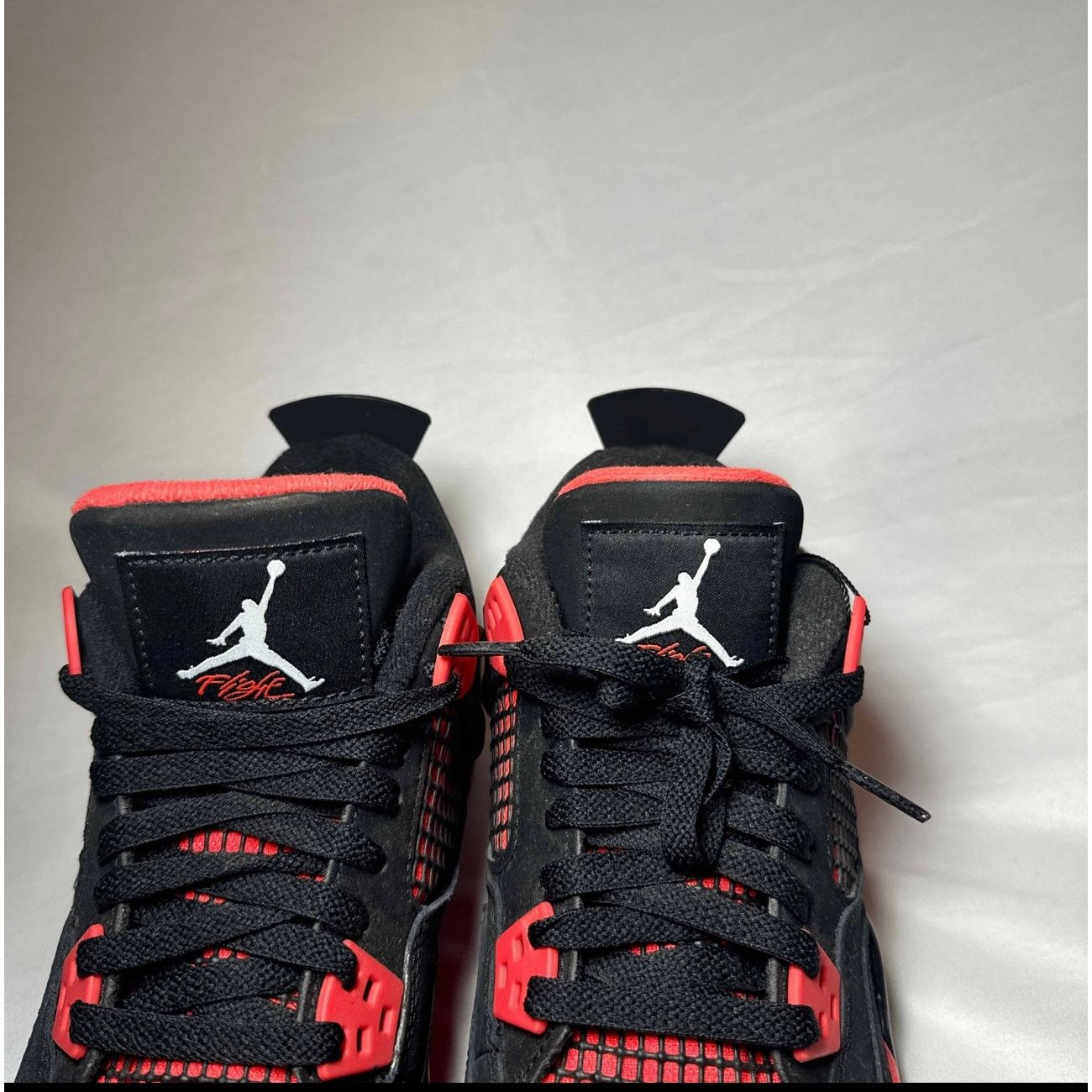 Jordan Brand × Nike Size 6.5 Nike Air Jordan 4 Retro GS Red Thunder Men's Shoes Size US 6.5 / EU 39-40 - 9 Thumbnail