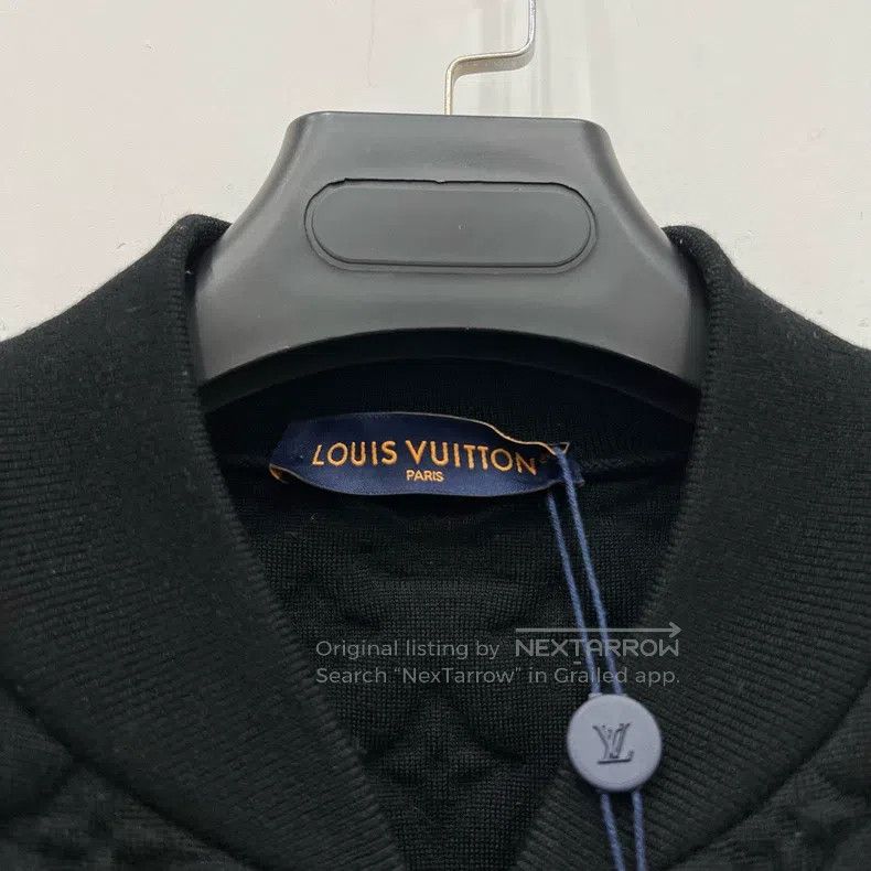 Louis Vuitton Louis Vuitton 25 black dark pattern presbyopic full print Size US XL / EU 56 / 4 - 4 Thumbnail