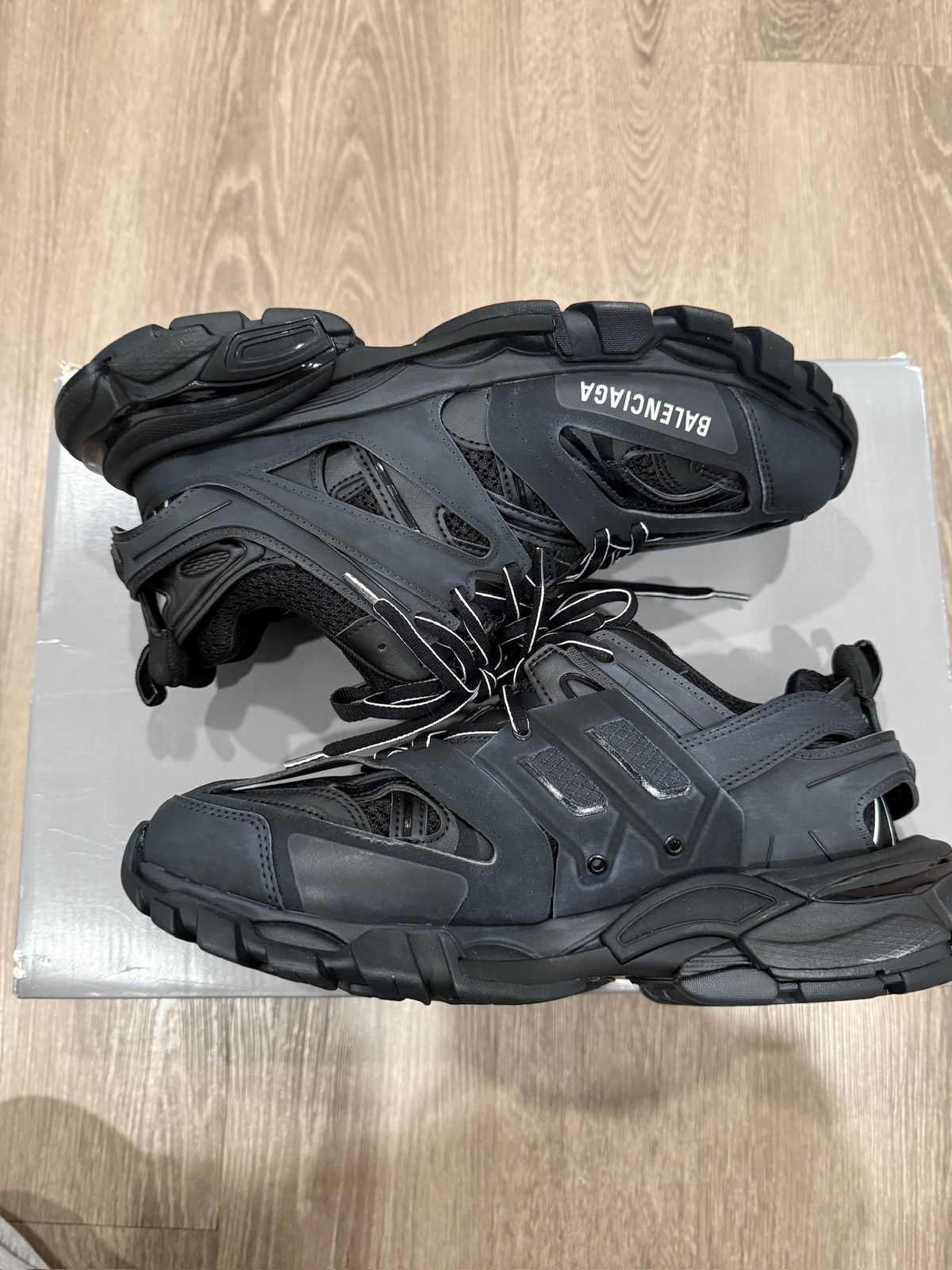 Balenciaga Balenciaga Track Sneaker 'Triple Black' Size US 8 / EU 41 - 6 Thumbnail