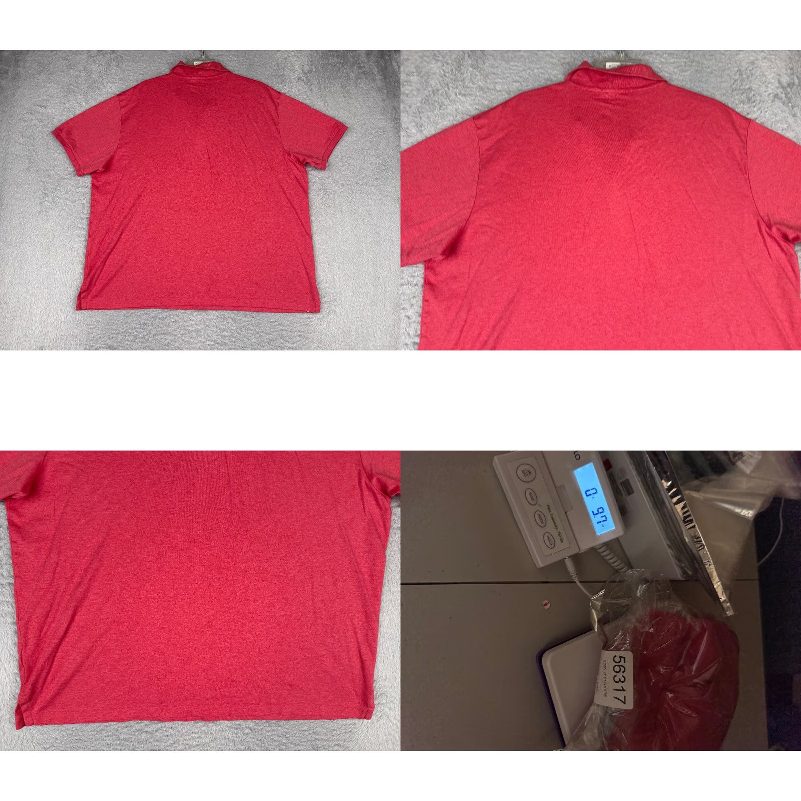 Polo Ralph Lauren Polo Ralph Lauren Shirt Adult 2XB Pink 100% Cotton Short Sleeve Regular Big & Tall Men’s Polo Shirt Modern American Sports Shirt Size US XXL / EU 58 / 5 - 9 Thumbnail