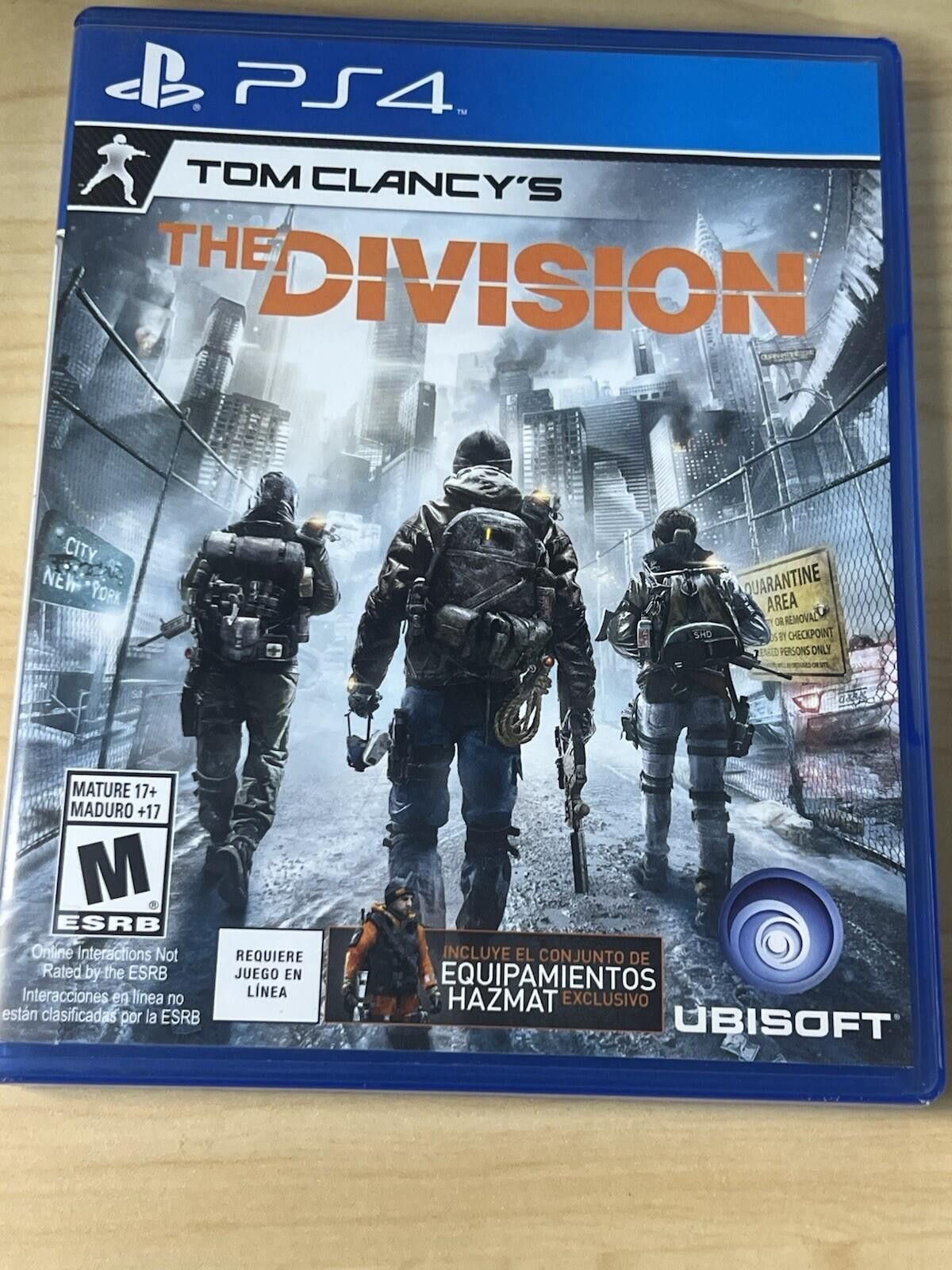 Other Tom Clancy's The Division For PlayStation 4 PS4 No Manual Size ONE SIZE - 1 Thumbnail