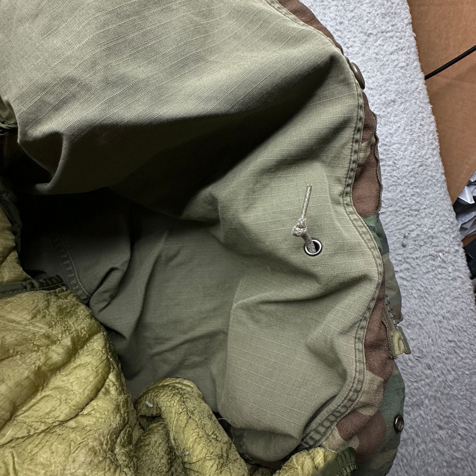 Other VTG 80s US Army M-65 Field Woodland Jacket Small W/ Liner Size US S / EU 44-46 / 1 - 13 Thumbnail