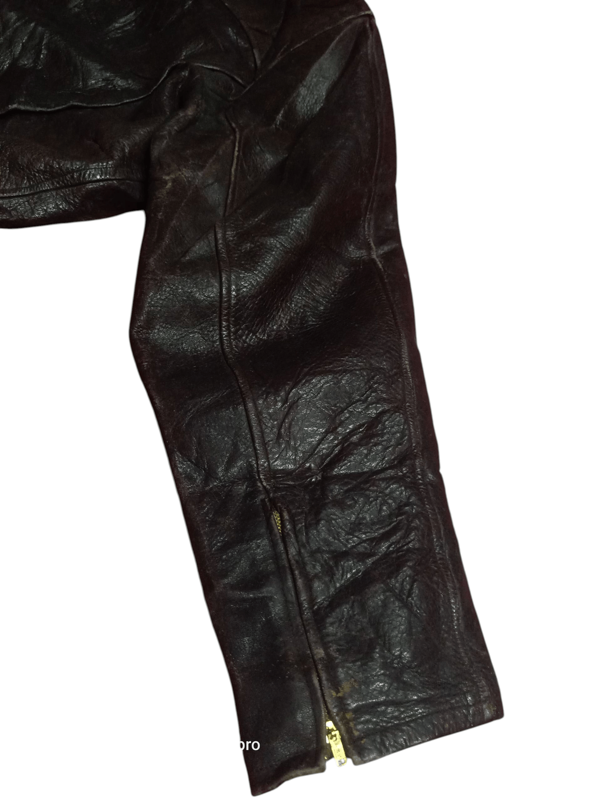Other 🌟Hawks Jumper Leather Double Collar Jacket Men🌟 Size US L / EU 52-54 / 3 - 14 Thumbnail