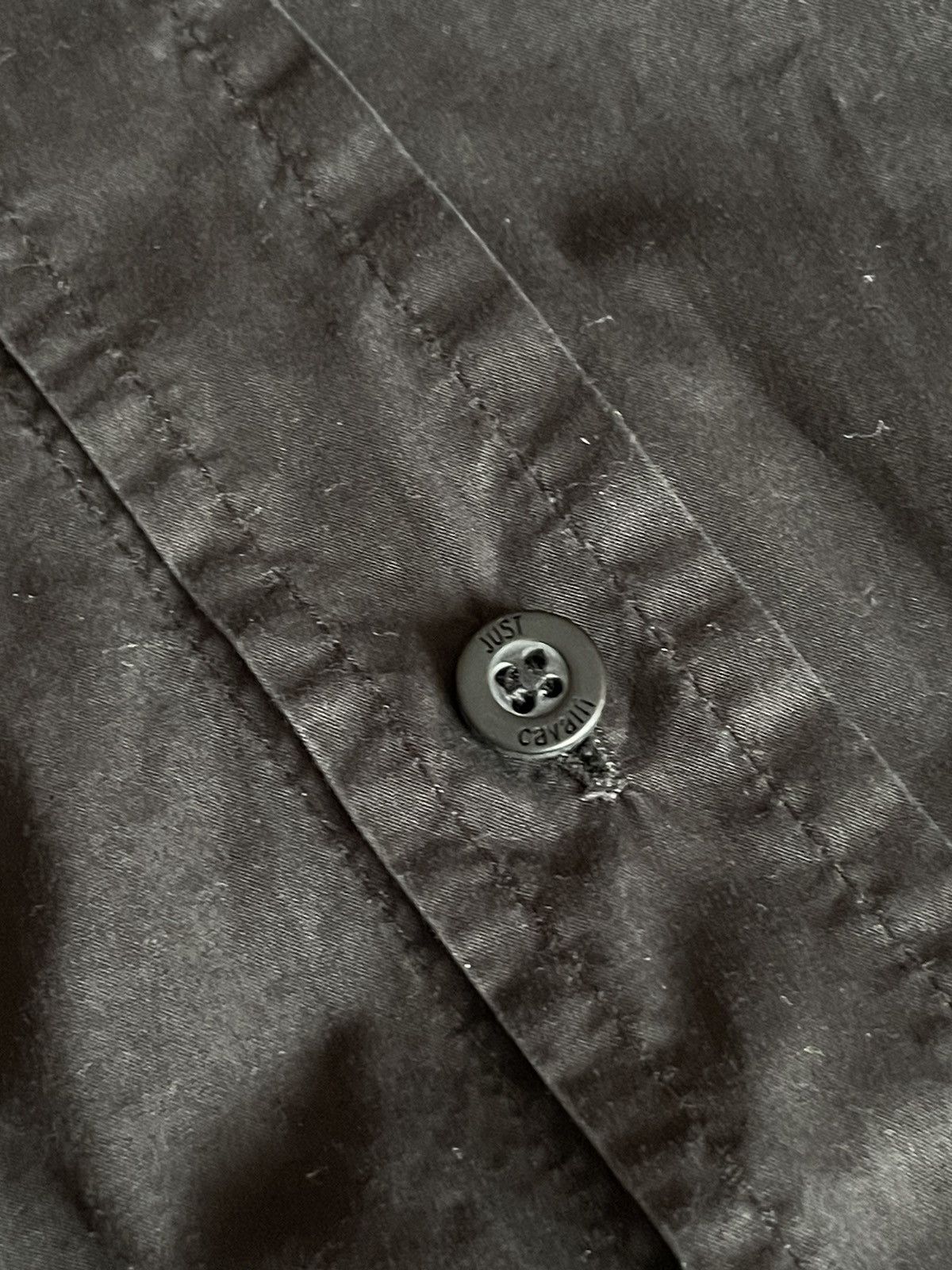 Just Cavalli × Roberto Cavalli × Vintage Just Cavalli Shirt Size US L / EU 52-54 / 3 - 3 Thumbnail