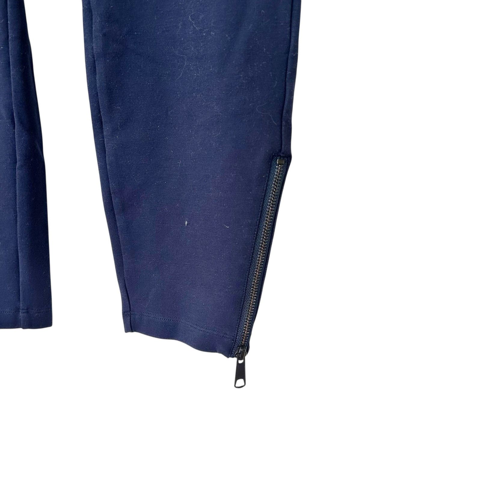 Other Universal Standard Navy Blue Pull On Pants Zipper Hem Sz S Size 27" / US 4 / IT 40 - 4 Thumbnail