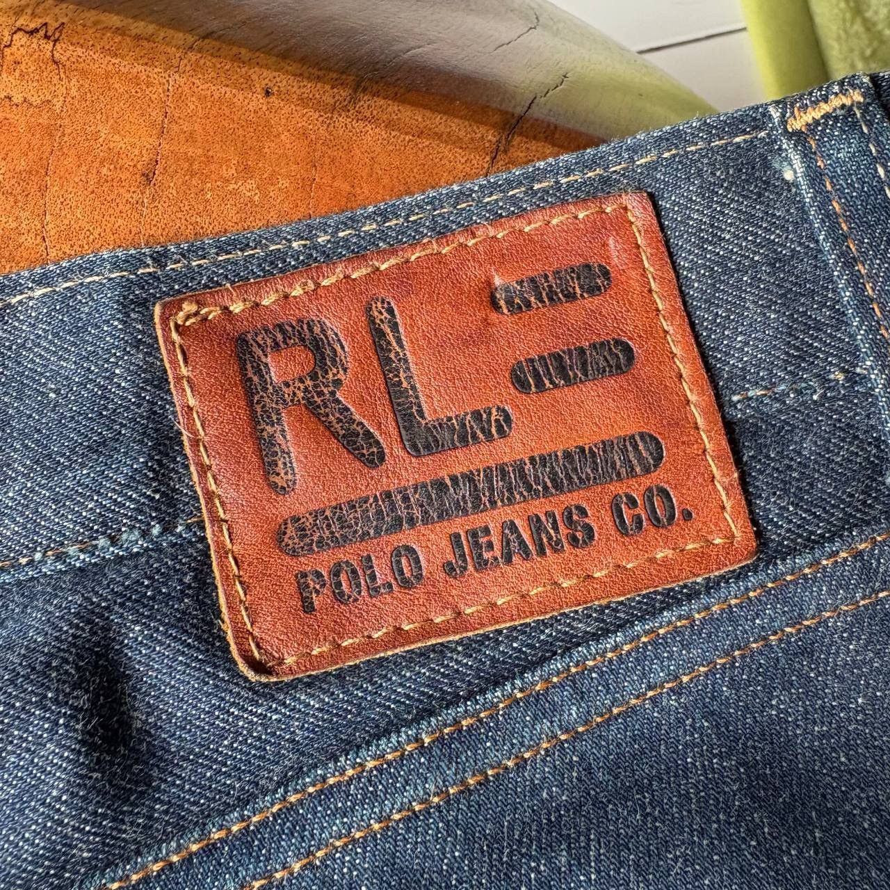 Polo Ralph Lauren Polo Ralph Lauren Company Hayden Cuff Indigo Jeans Pants Size US 33 - 10 Thumbnail