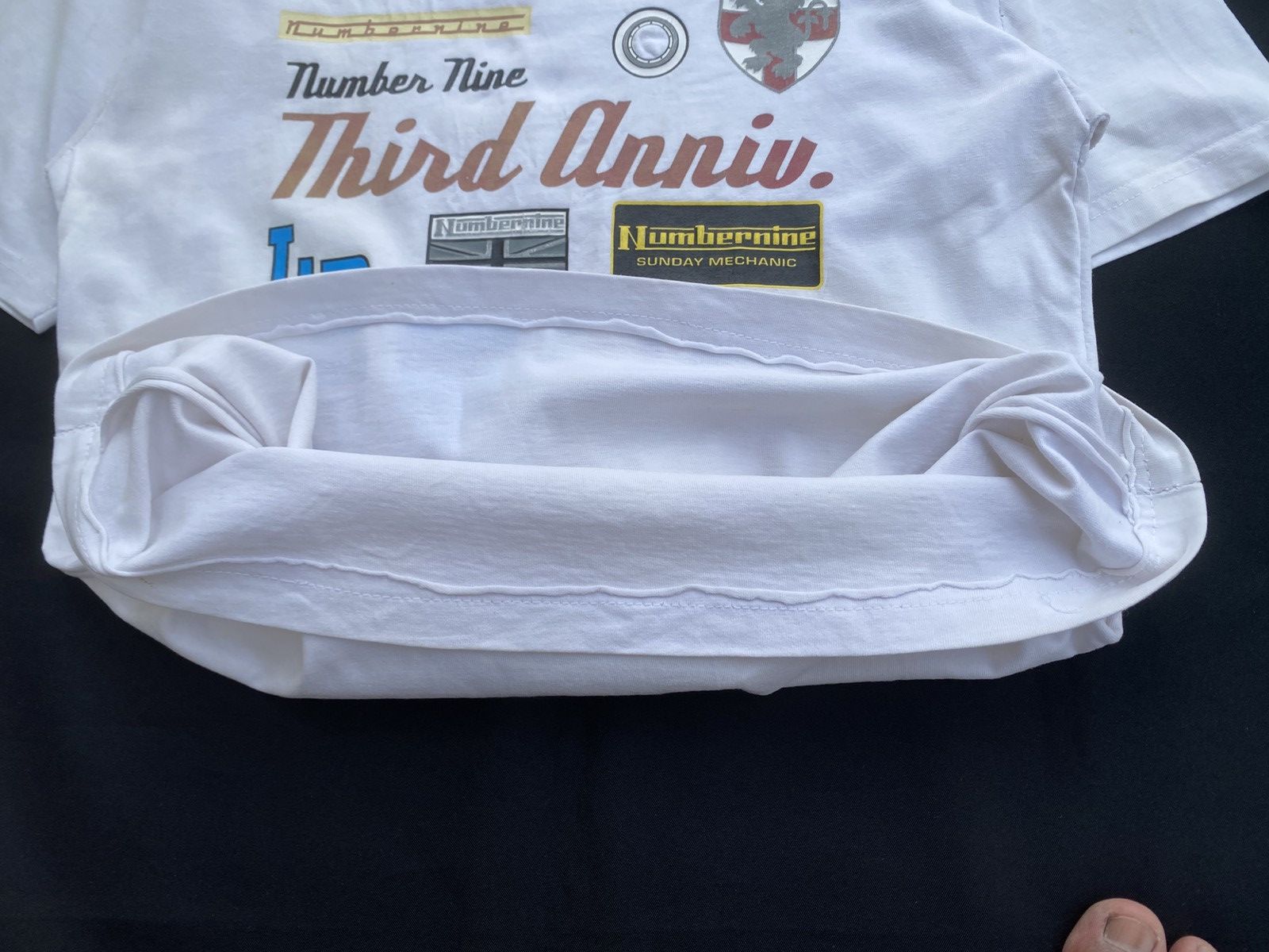 Number (N)ine Rare Vintage Number Nine Third Anniversary Tshirt Size US S / EU 44-46 / 1 - 21 Thumbnail