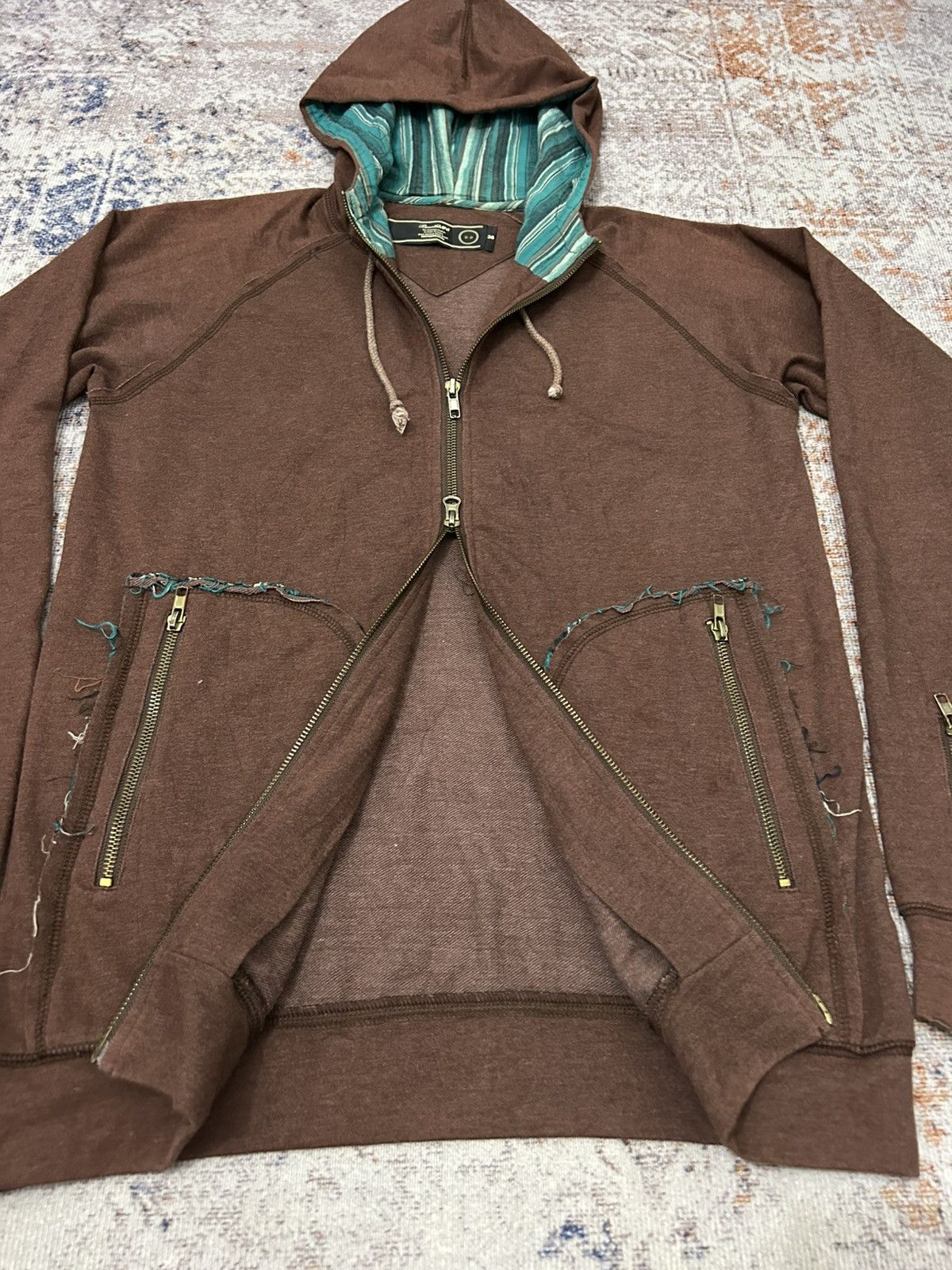 Japanese Brand BRTHBREATH Japan zip Hoodie Size US M / EU 48-50 / 2 - 5 Thumbnail
