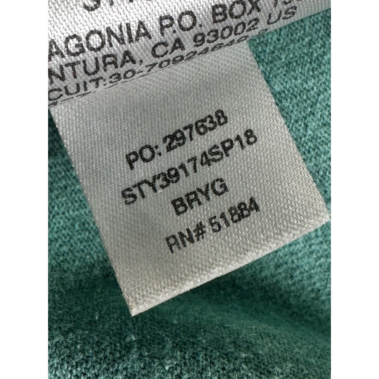 Patagonia Patagonia Responsibili-Tee Men's Large Green Graphic T-Shirt Size US L / EU 52-54 / 3 - 5 Thumbnail