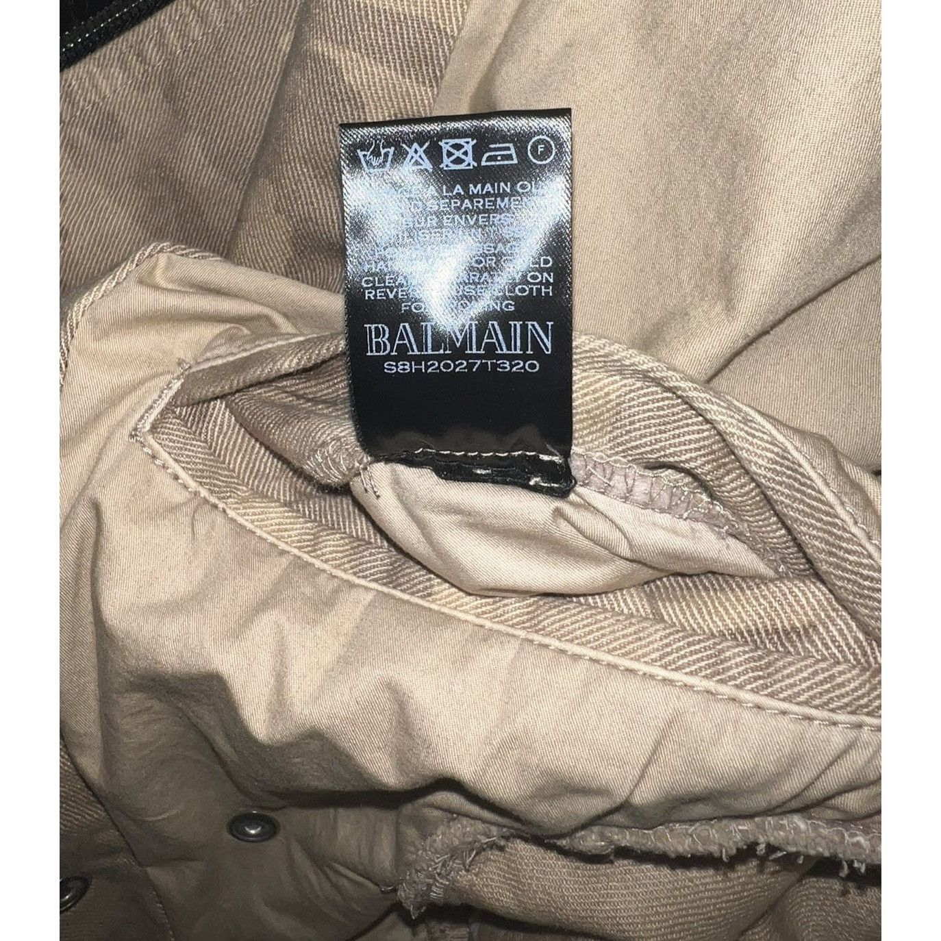 Balmain Balmain Destroyed Camouflage Print Biker Jacket Size US M / EU 48-50 / 2 - 8 Thumbnail