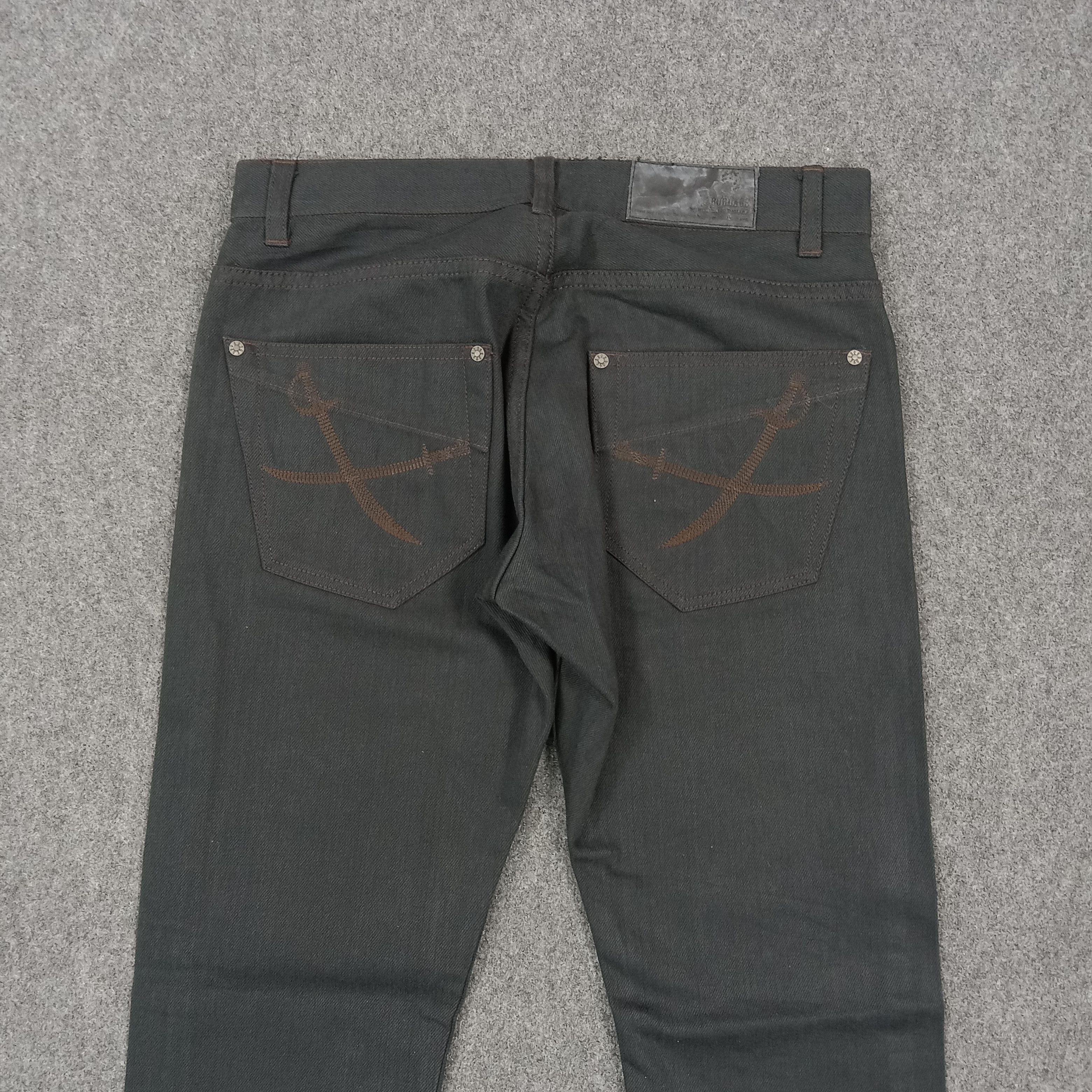 Japanese Brand Abordage by Hiromu Takahara Skull Punk Denim Pants C280N6 Size US 31 - 2 Thumbnail
