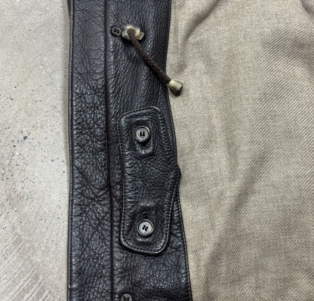 Loro Piana Loro Piana Horesy Leather Coat（Deerskin/cashmere） Size US L / EU 52-54 / 3 - 13 Thumbnail