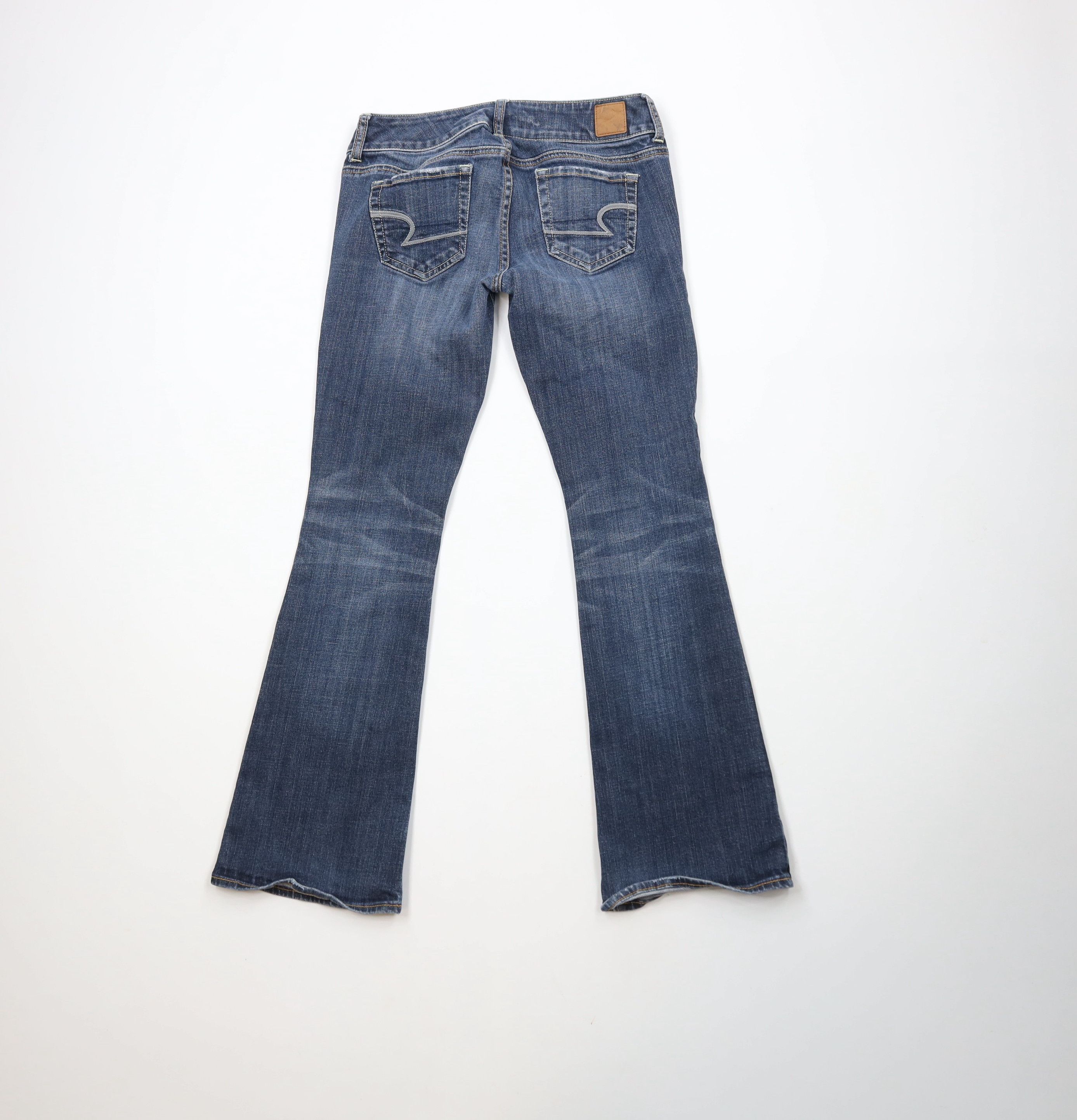 American Eagle Outfitters × Vintage Vintage Y2K American Eagle Outfitters Babydoll Flared Jeans Size 26" / US 2 / IT 38 - 11 Thumbnail