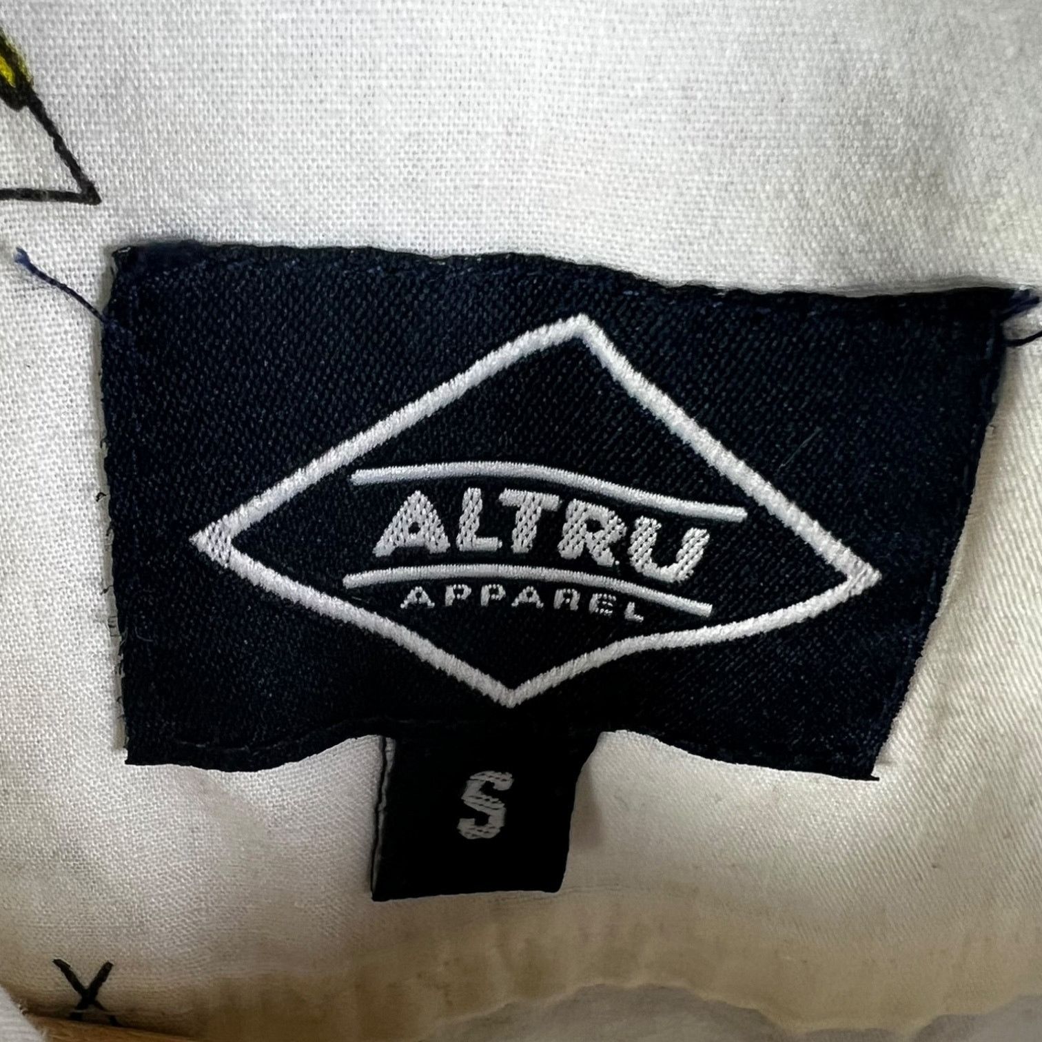 Altru Men's Altru Apparel Tipi Teepee White Button-Up Shirt - S Size US S / EU 44-46 / 1 - 6 Thumbnail