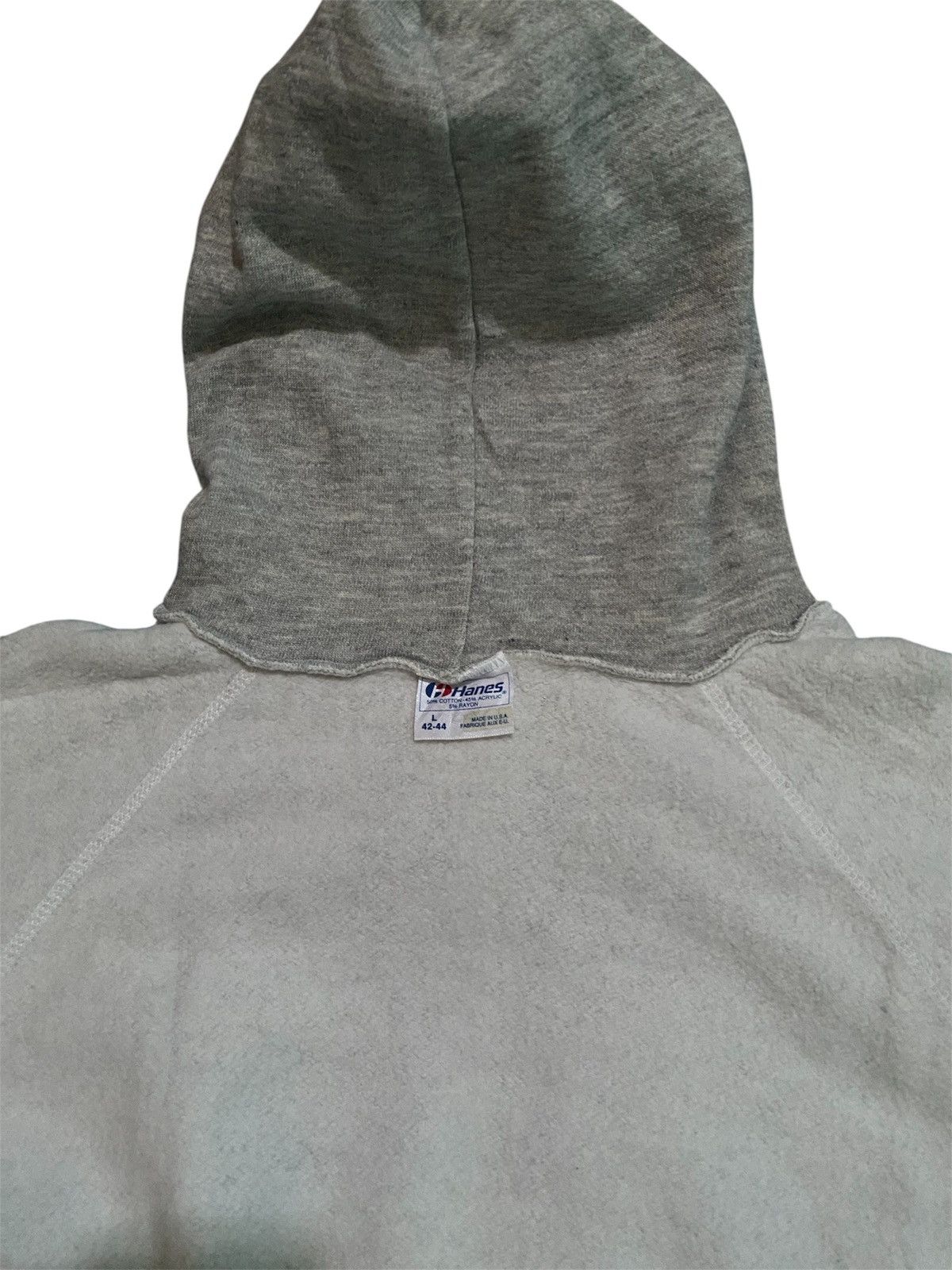 Hanes 80’s hoodie hanes skull Size US L / EU 52-54 / 3 - 2 Thumbnail