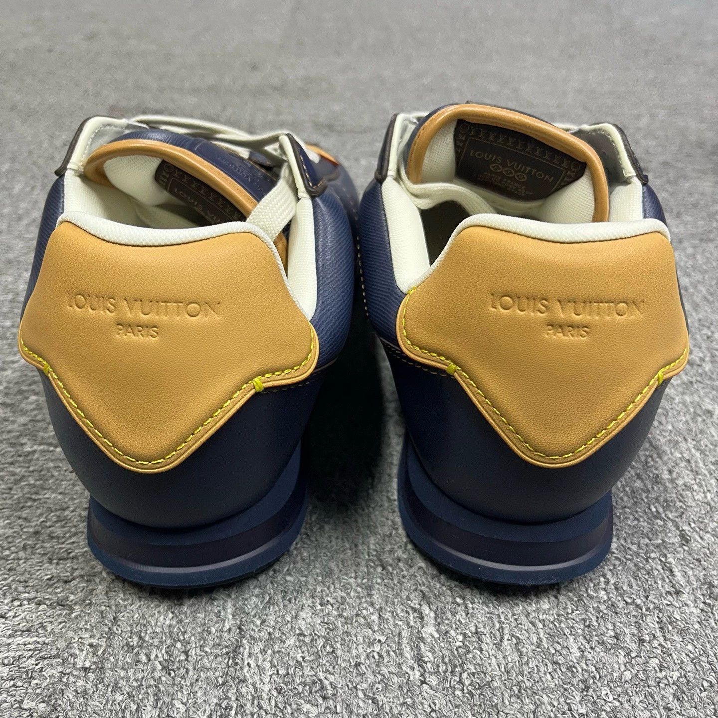 Louis Vuitton louis vuitton blue low-top casual shoes Size US 10 / EU 43 - 4 Thumbnail