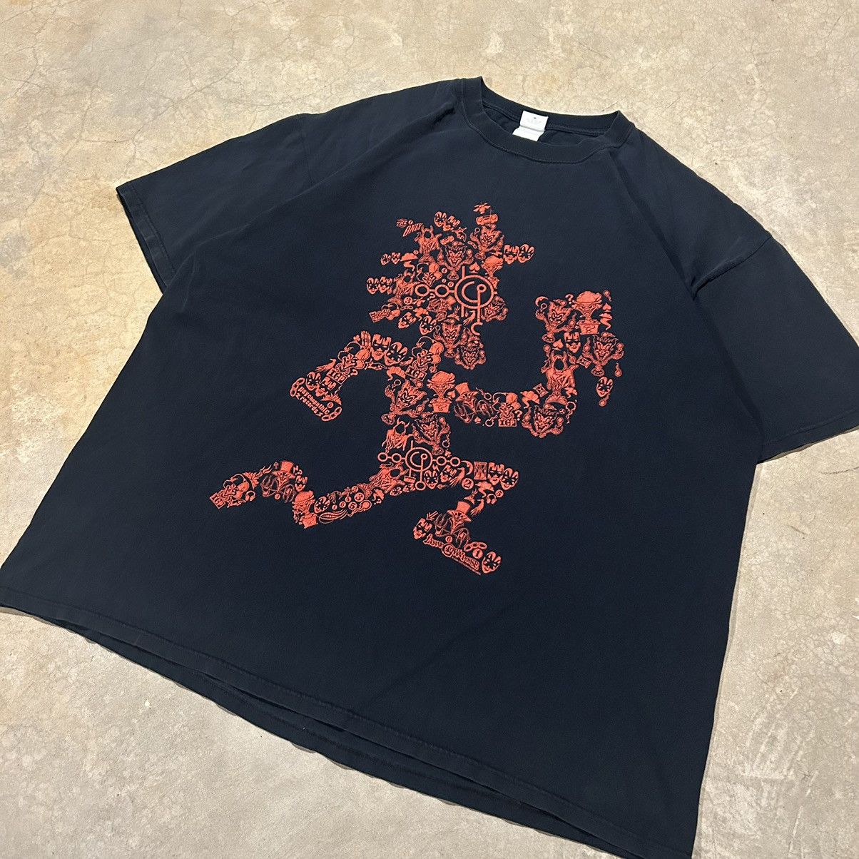 Band Tees × Unsound Rags × Vintage Crazy Vintage Y2K Insane Clown Posse Hatchet Man Band Tee Size US XXL / EU 58 / 5 - 2 Thumbnail