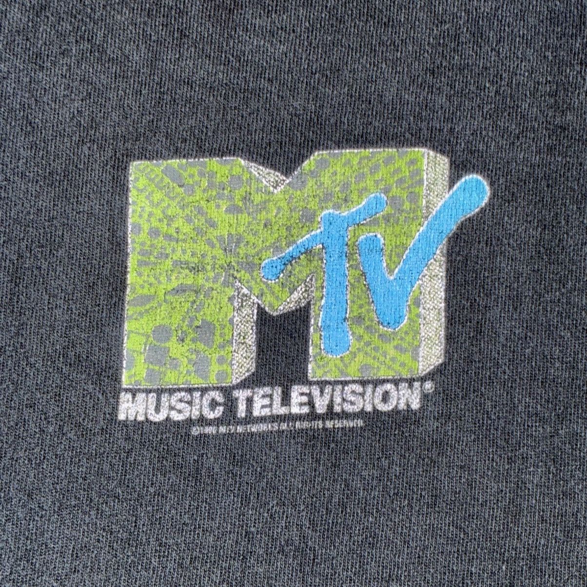 Mtv 90s MTV fractal tee shirt Rare Size US XL / EU 56 / 4 - 4 Thumbnail