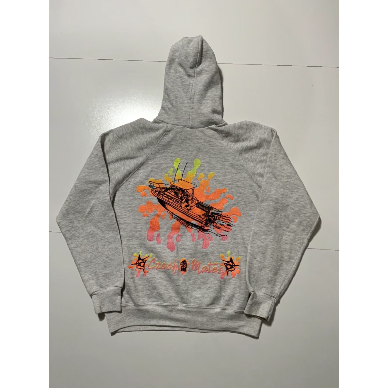 Lee Vintage 90s Lee Czech Mates Boat Yacht Gray Graphic Hoodie XL User: Vintage 90s Lee Czech Mates Boat Yacht Gray Graphic Hoodie XL Size US XL / EU 56 / 4 - 2 Thumbnail