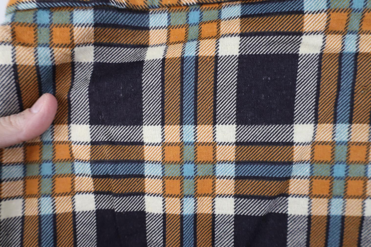 Vintage Deadstock Vintage 70s Streetwear Collared Button Shirt Plaid Size US XL / EU 56 / 4 - 11 Thumbnail
